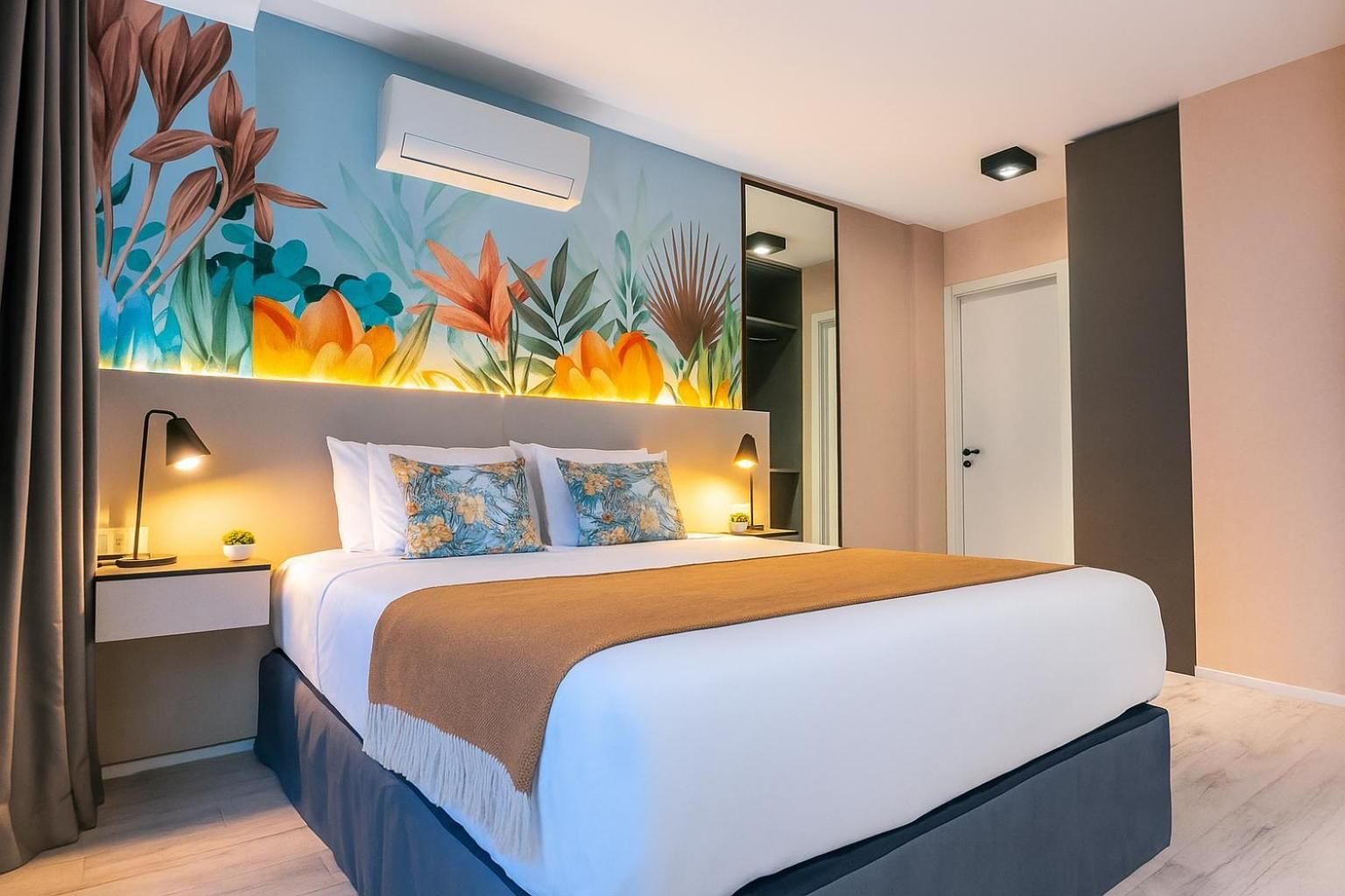 Two-Bedroom Apartment with Balcony