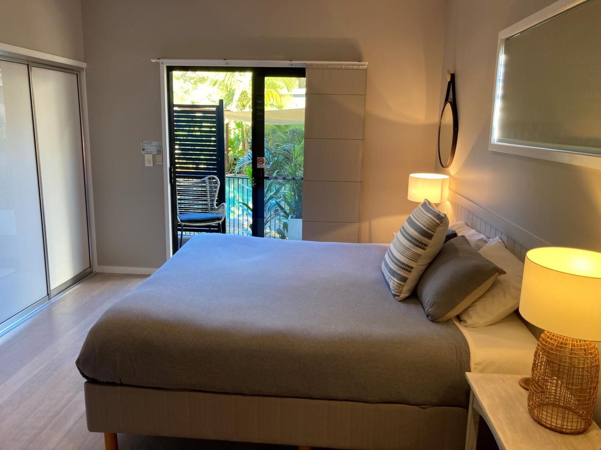 Agnes Water Stays Double Room with Pool View