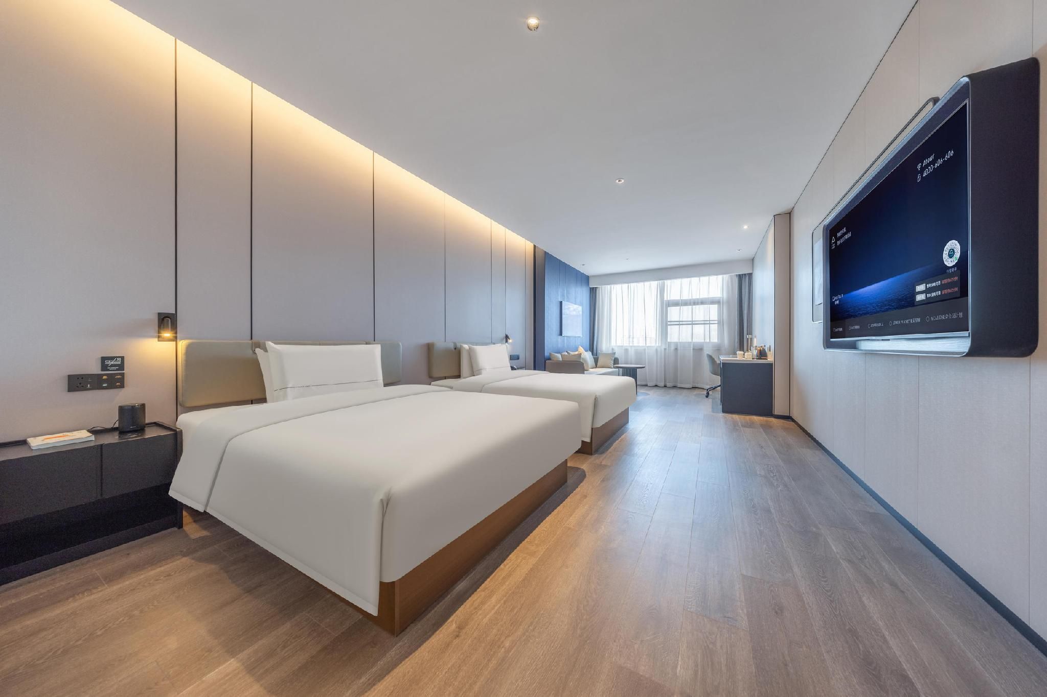 Atour Hotel Weifang High-tech Zone Administrative Committee Jiankang East Street Atour - Premium Twin Room