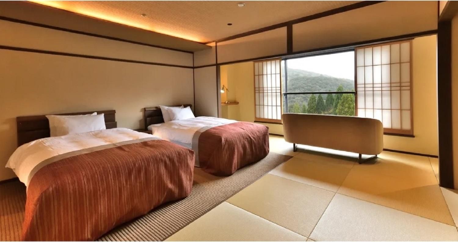 Japanese-style Semi-Suite Room with Twin bed