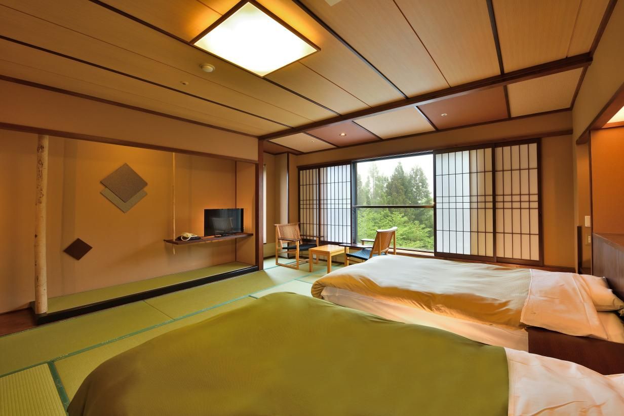 Modern Japanese-Style Room without Indoor Bathtub
