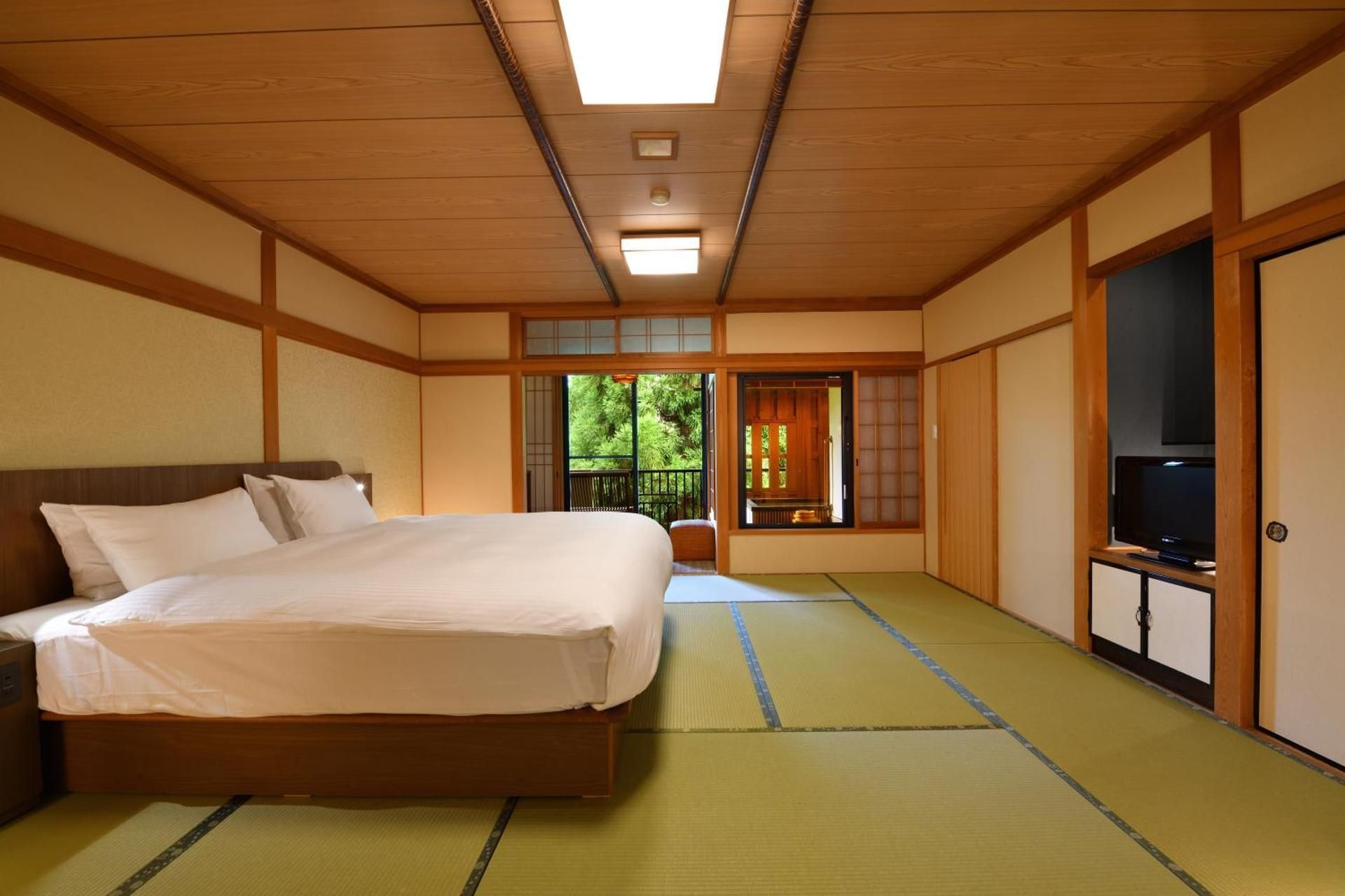 Double Room with Tatami Area and Open Air Bath - 2nd Floor