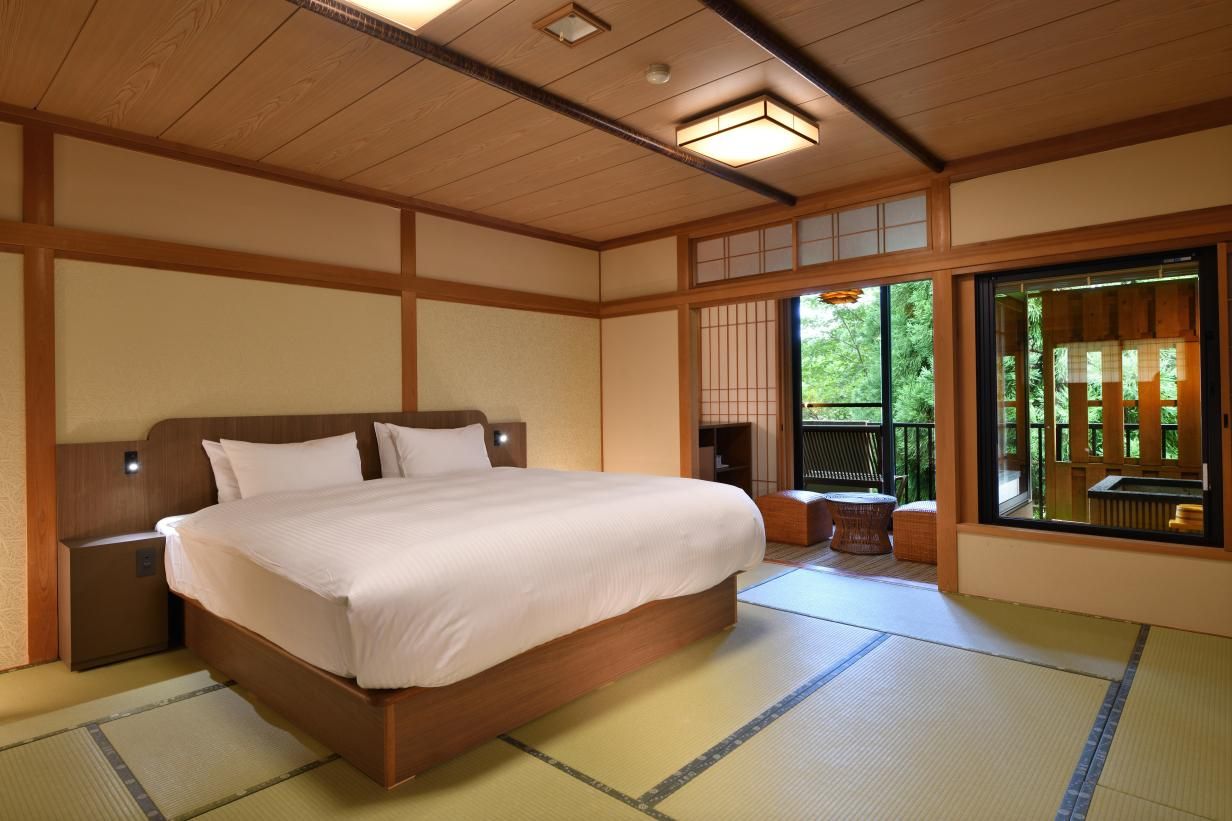 Soranooto Japanese-Style Double Room with Private Open-Air Bath