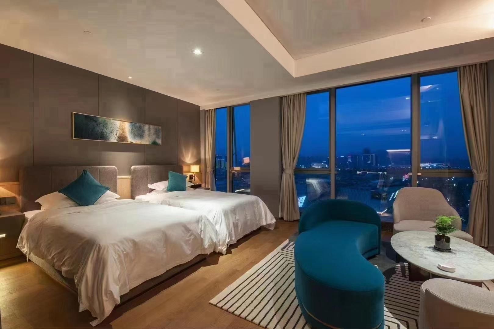 Wenzhou Dexin Junting HoteI Four Seasons Room Two Twins