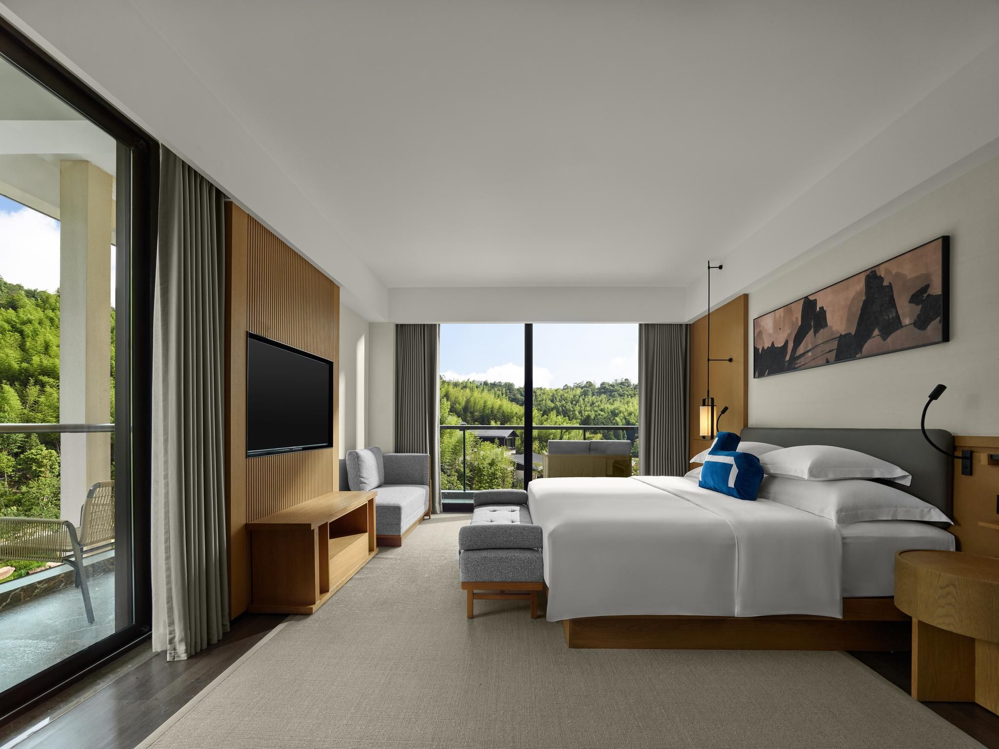 Homm Wenzhou Nanxijiang Deluxe Garden View Suite