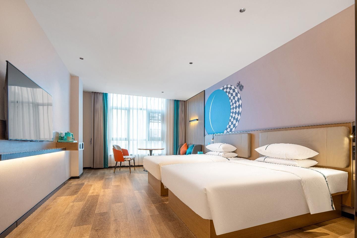 City Comfort Inn Wuhu Shenxiang Tongle Plaza Intelligent Standard Twin Room