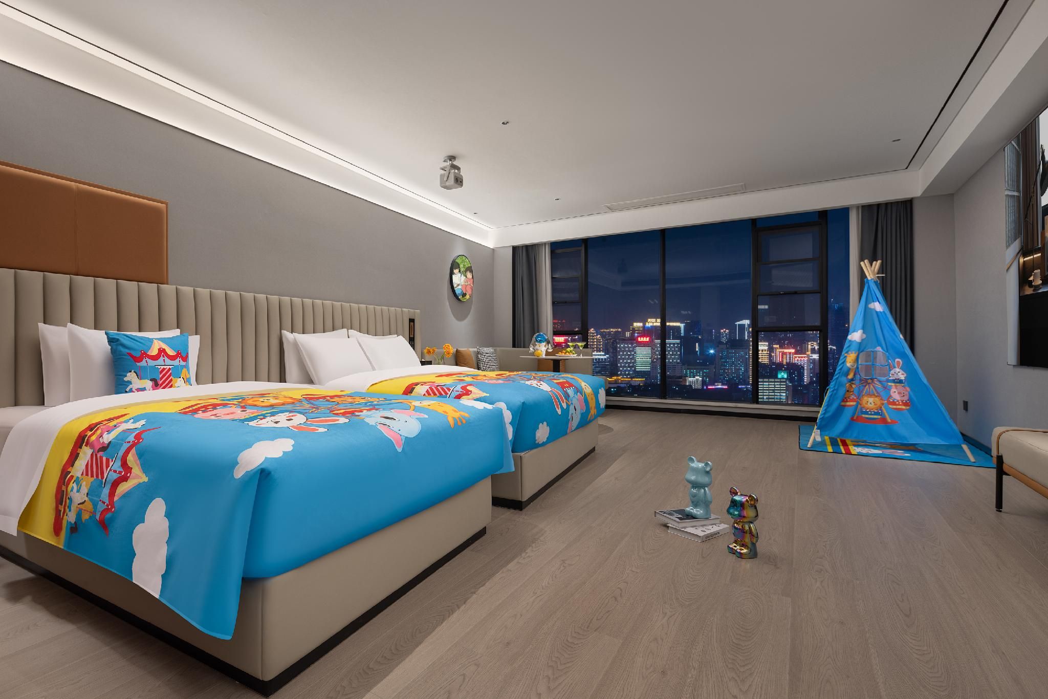 Family Parent Kid Room