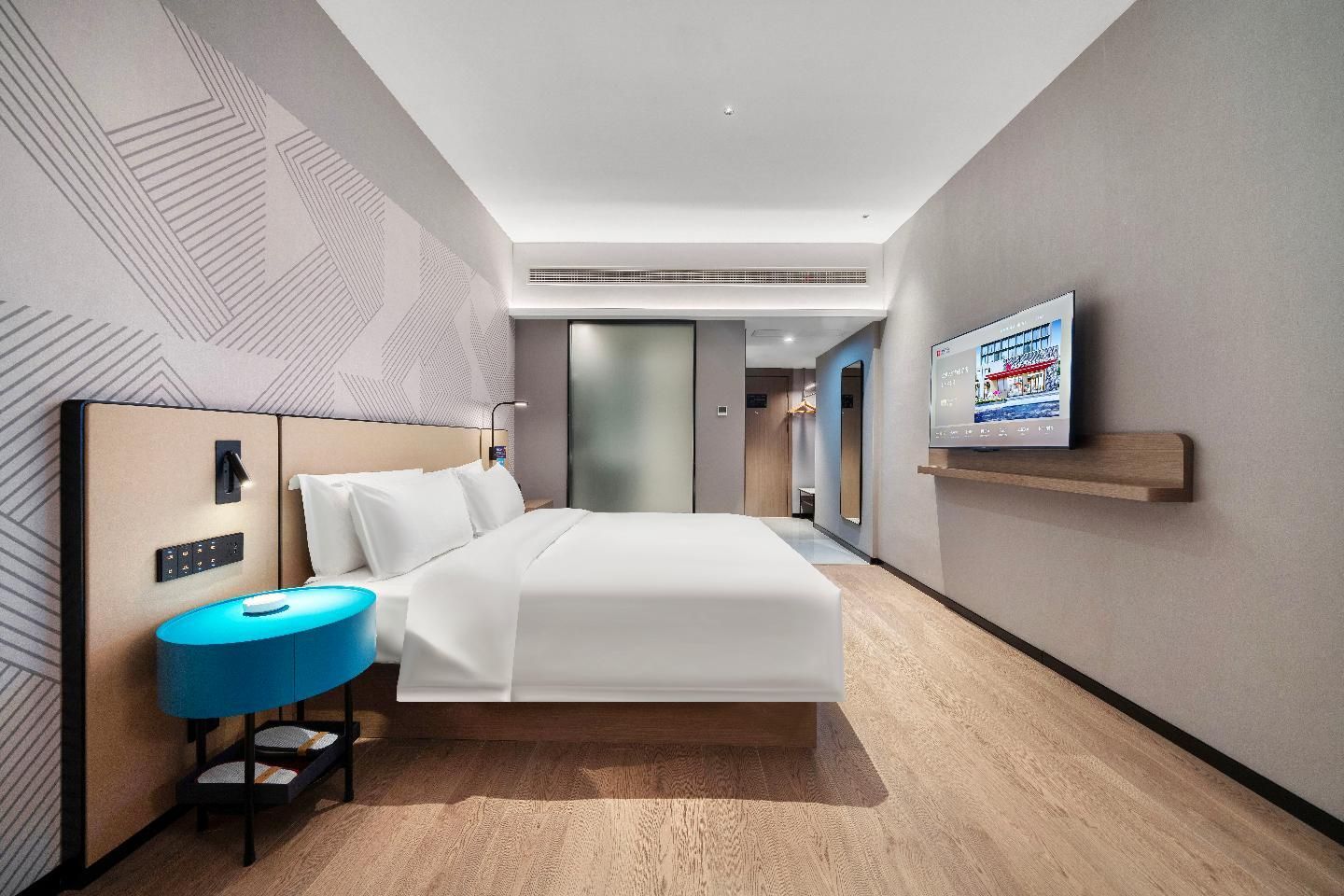 Borman Hotel Wuhu Wuyi Plaza High-speed Railway Station Dossen - Intelligent Superior 1 Bed Room 2