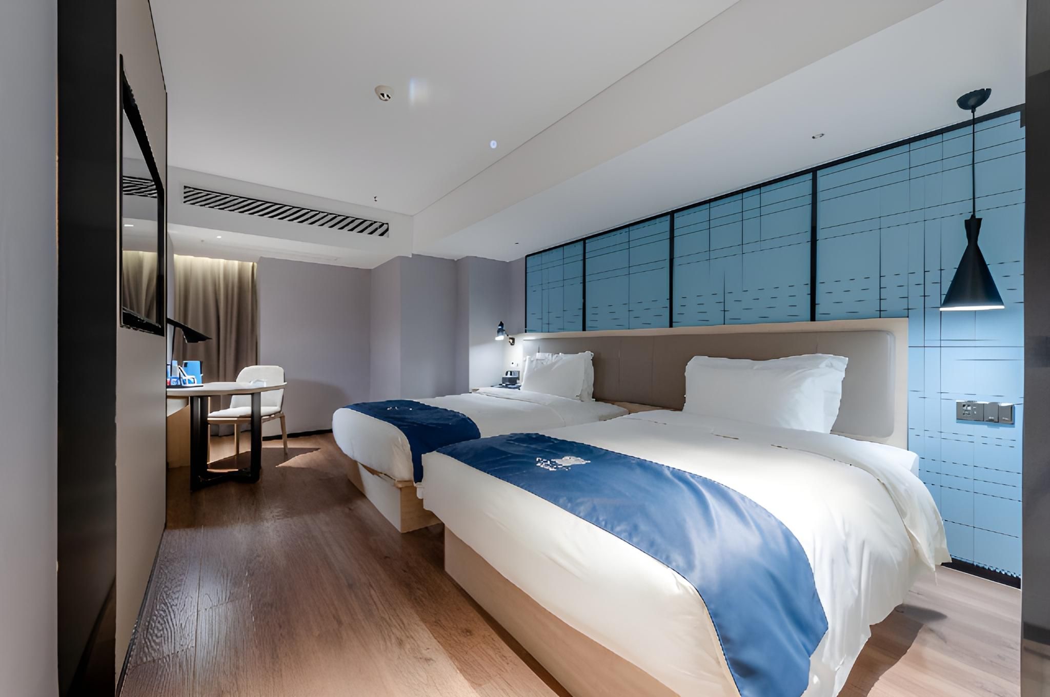 Echarm Hotel Wuhu Pedestrian Street High-speed Railway Station Dossen - Superior Twin Room