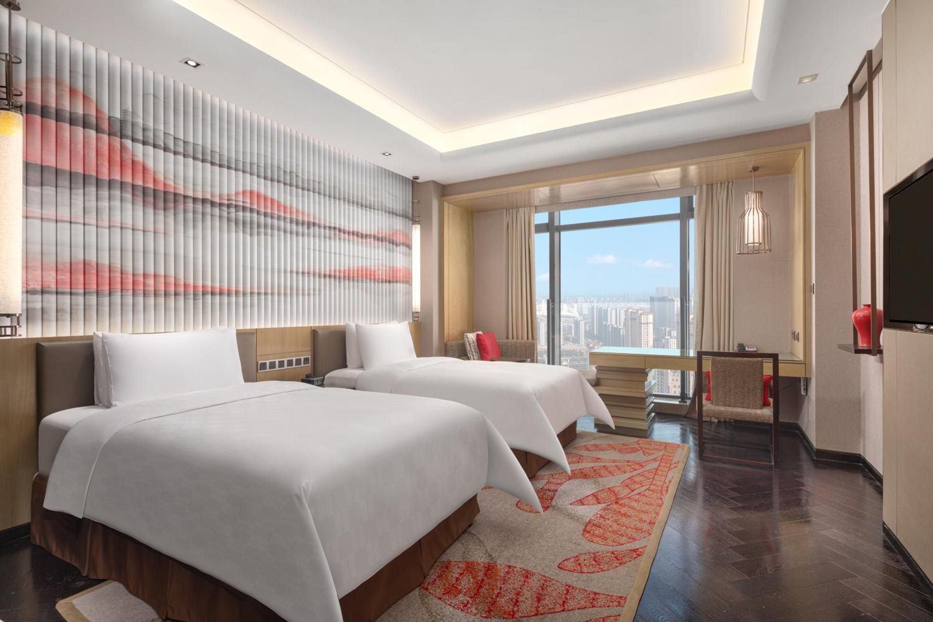 Hualuxe Wuhu By IHG Premium Twin Room - Smoking