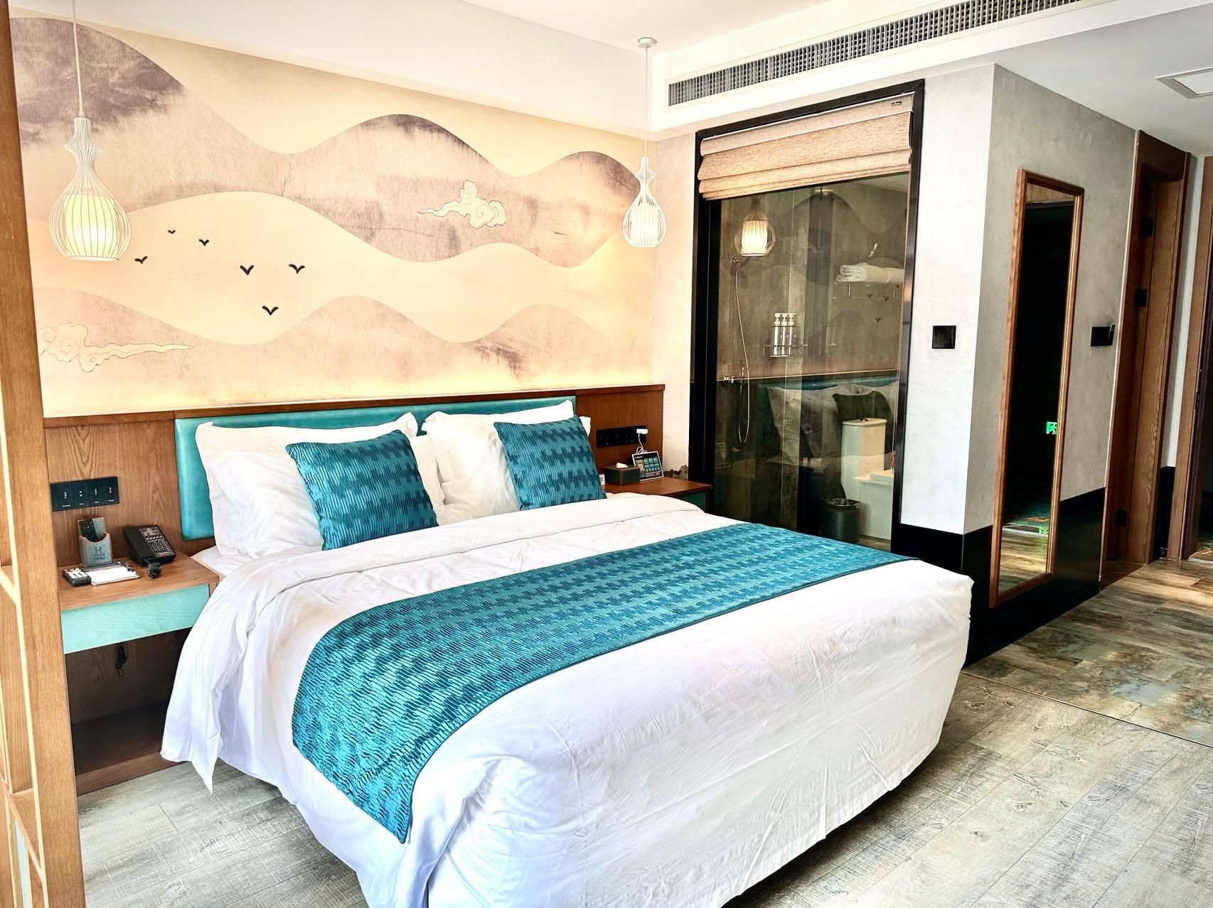 MEHOOD Hotel Wuhu High-tech Zone University Town Central City Yazhi 1 Bed Room 2