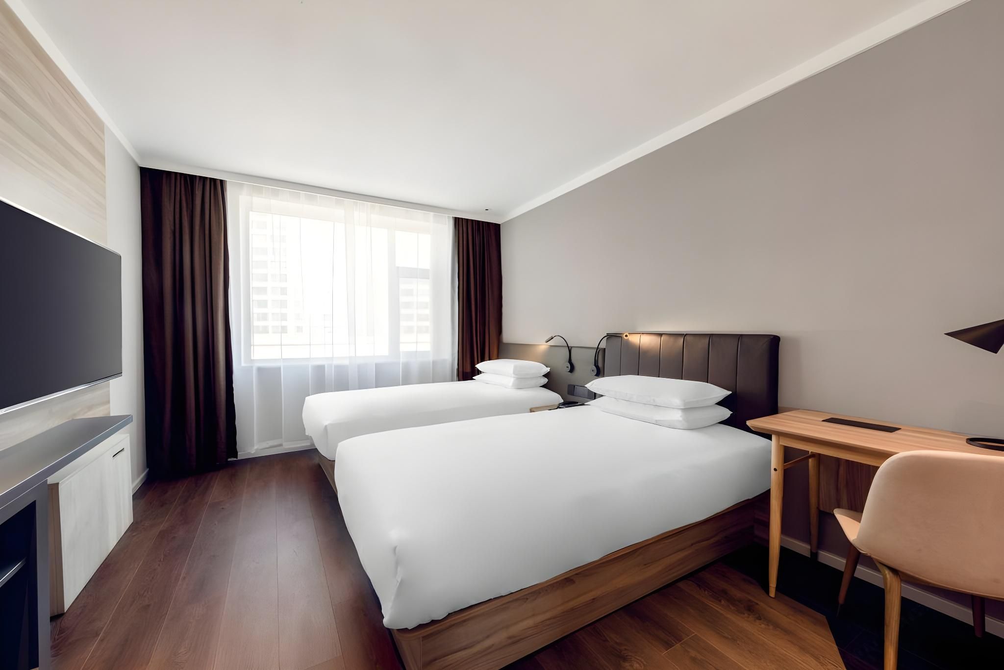 Hanting Premium Hotel Xi'ning Bayi Road Minhang Tower Senior Twin Room-Family 2