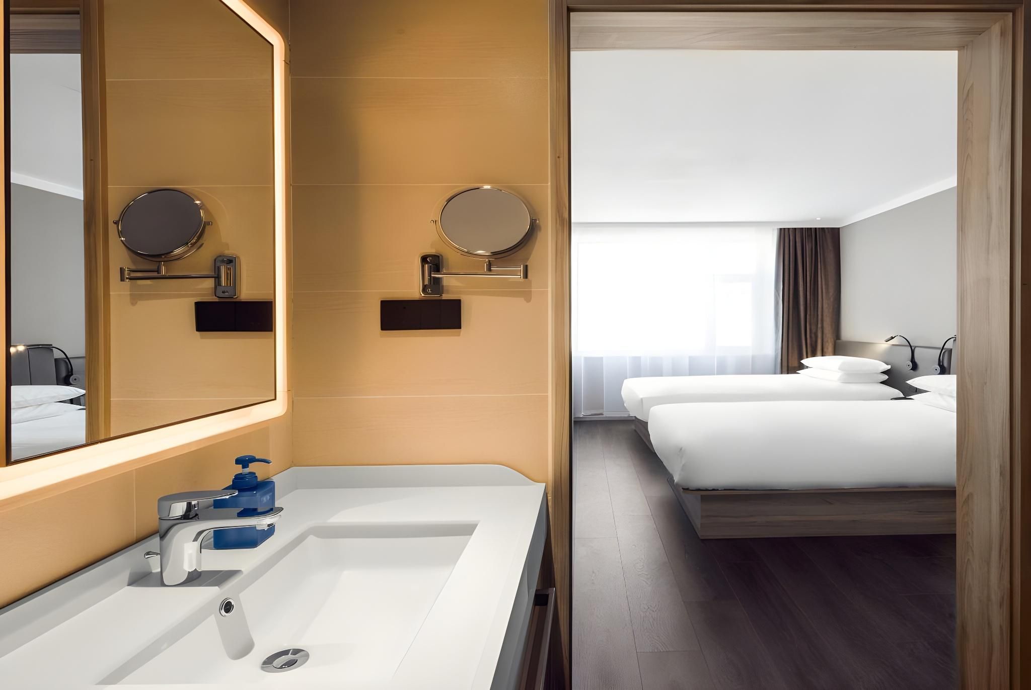 Hanting Premium Hotel Xi'ning Bayi Road Minhang Tower Senior Twin Room-Family 3