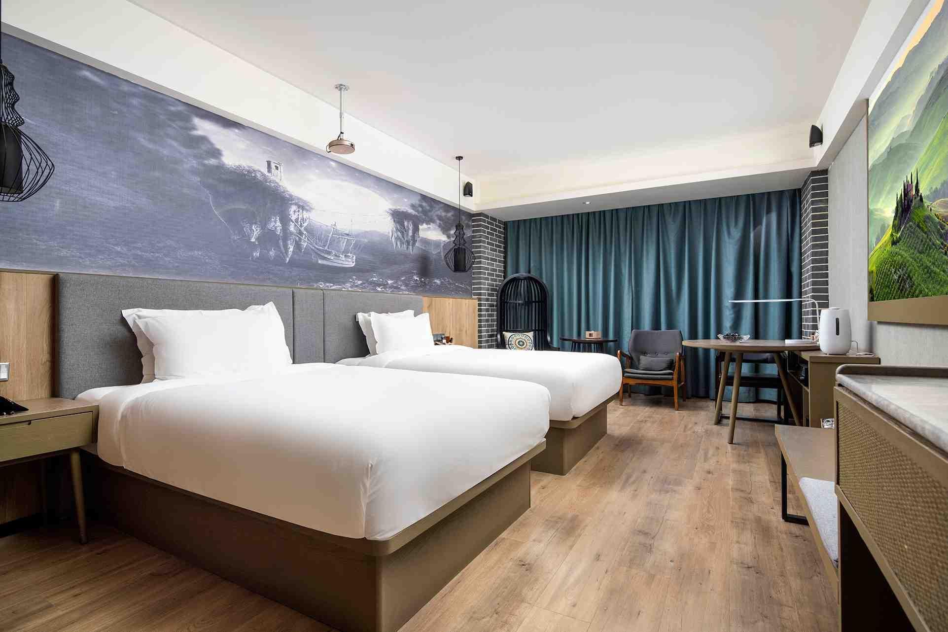 Xiadu Private Twin Room Inner Window