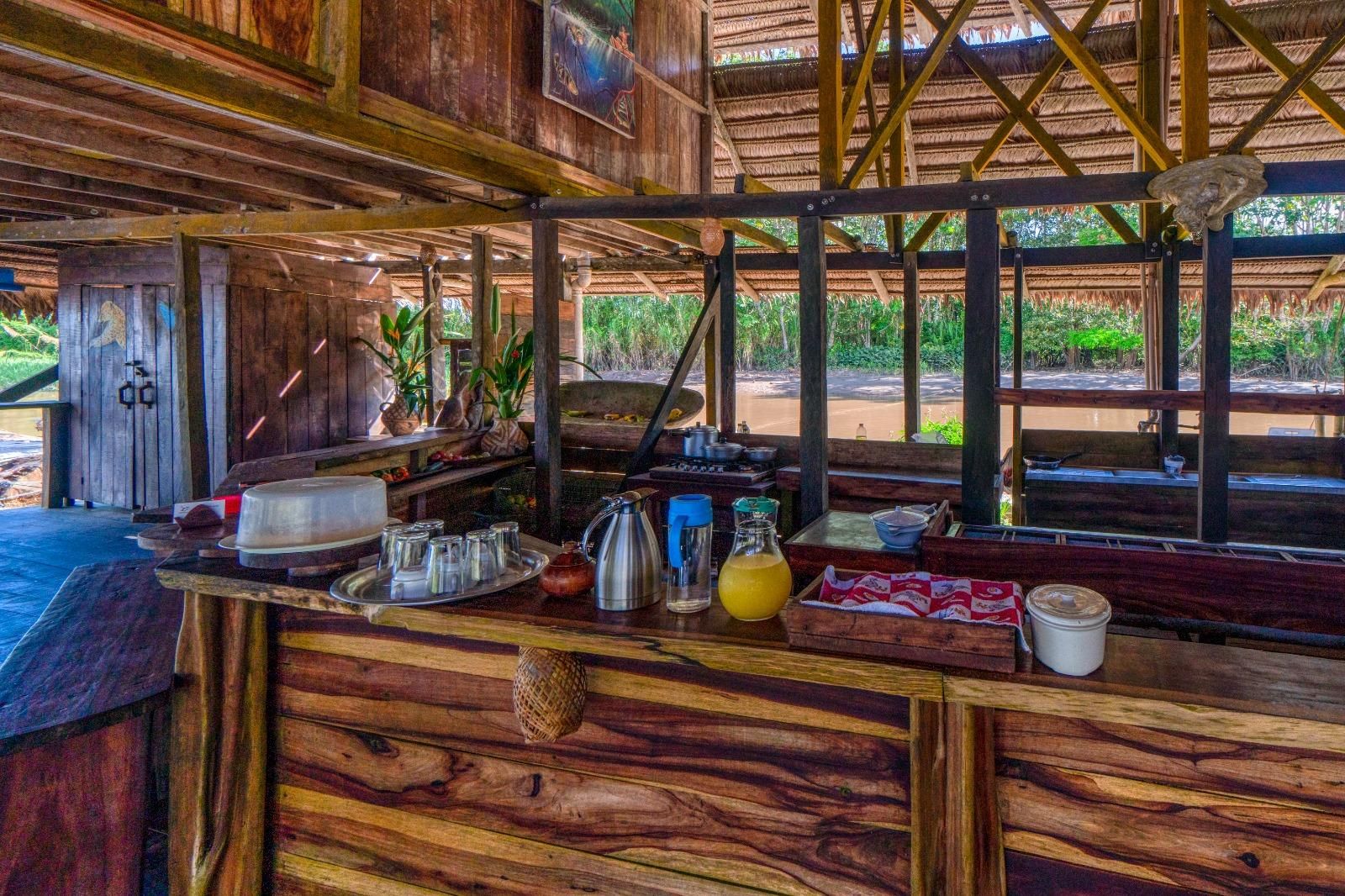 Cabaña flotante kurupira Amazonas