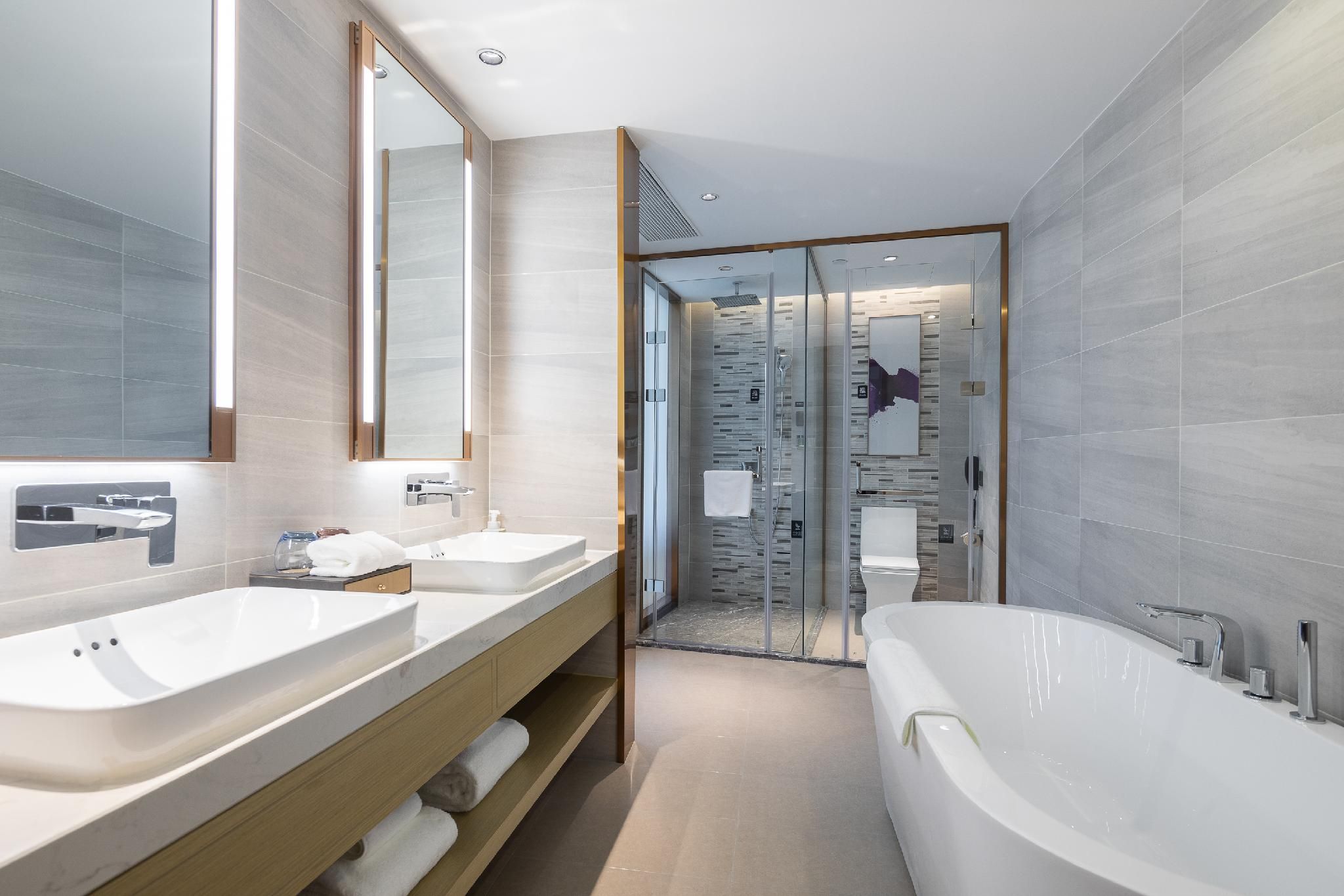 Xiyue Rezen Hotel Yangzhou Hanjiang Wanda Plaza Gardern Suite with Balcony 2