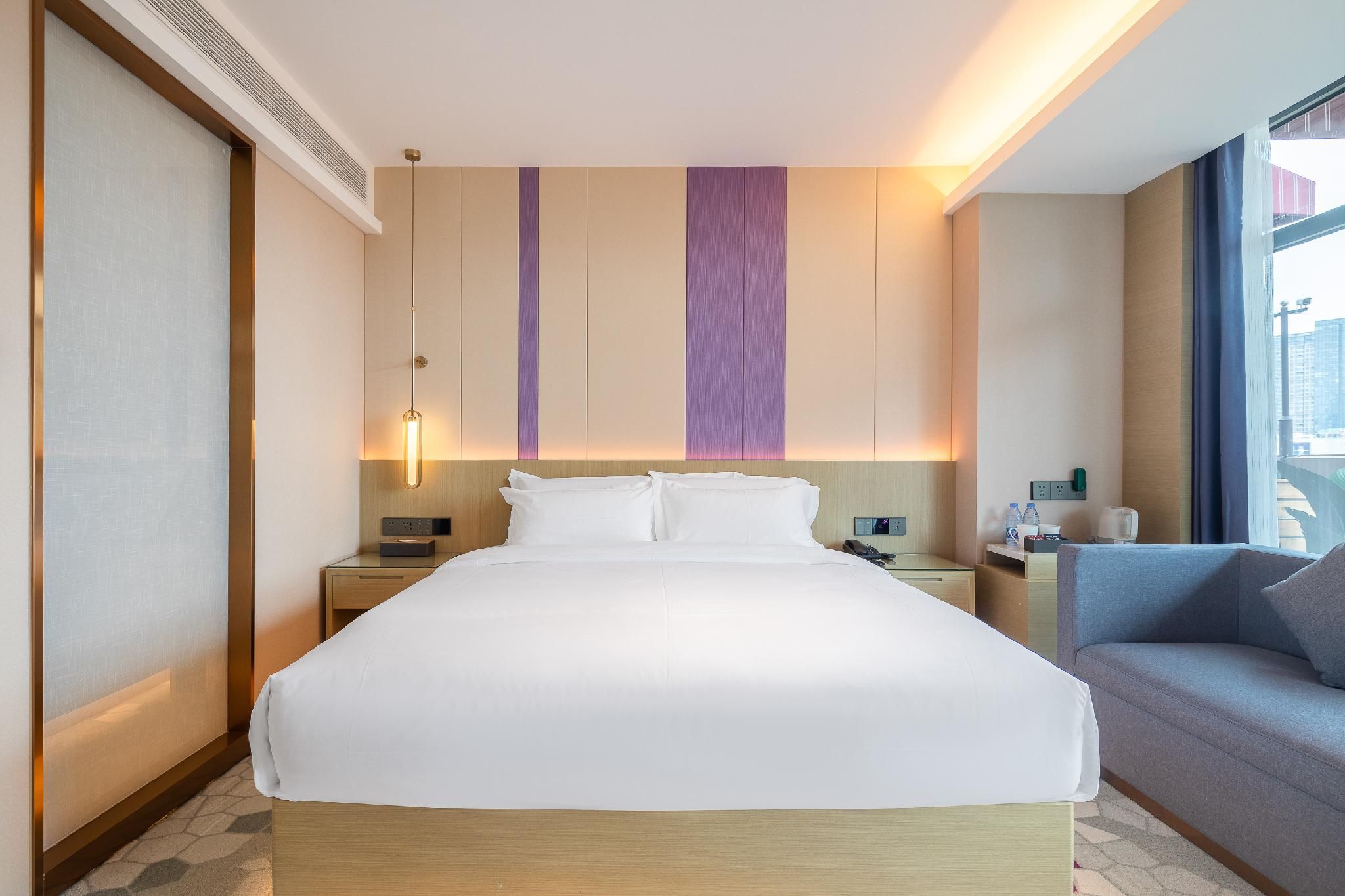 Xiyue Rezen Hotel Yangzhou Hanjiang Wanda Plaza Rezen - Garden 1 Bed Room with Balcony 2