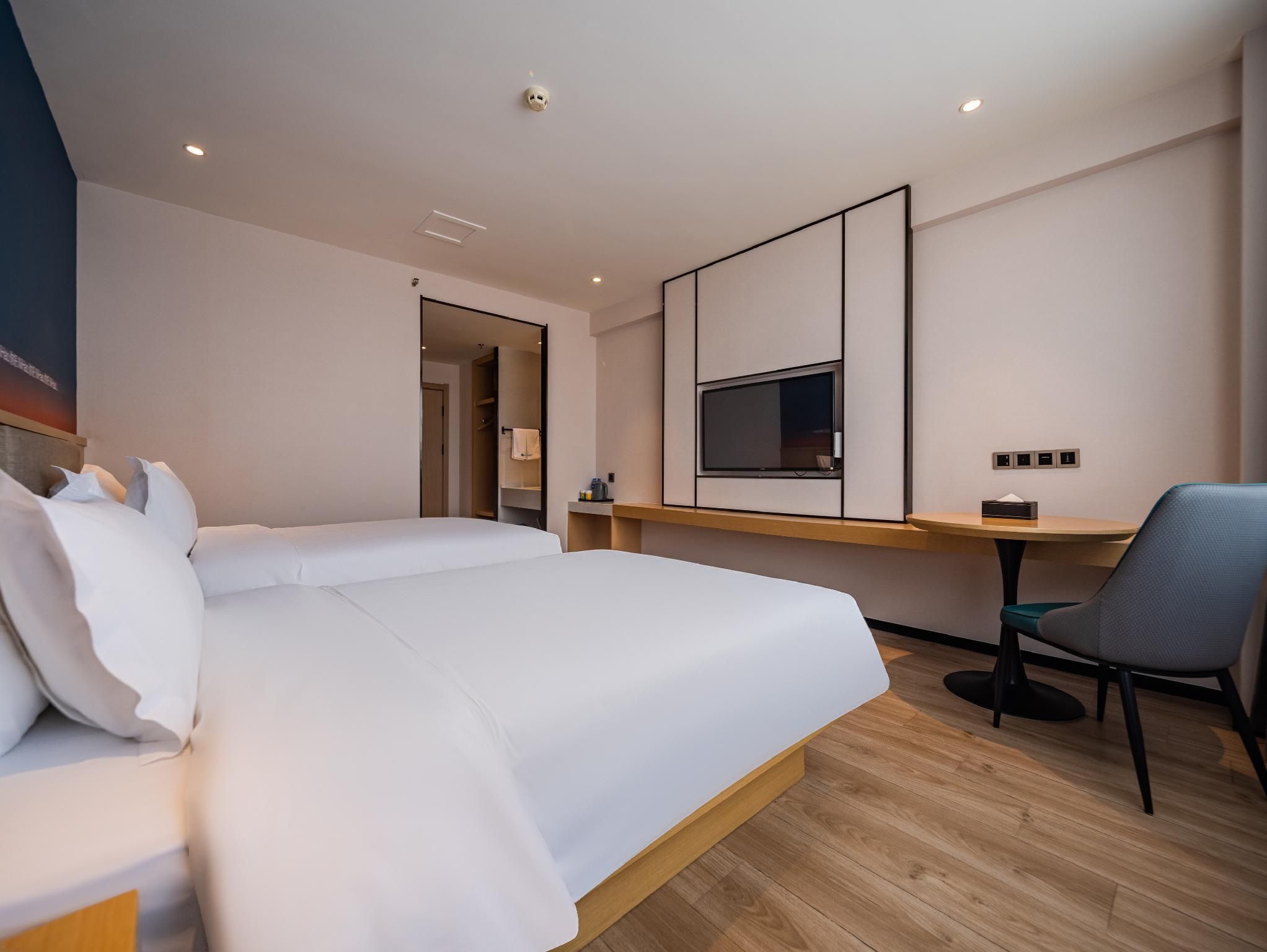 Nihao Hotel Yinchuan Ningyi University Affiliated Hospital South Bus Station Huazhu - Twin Room A 3