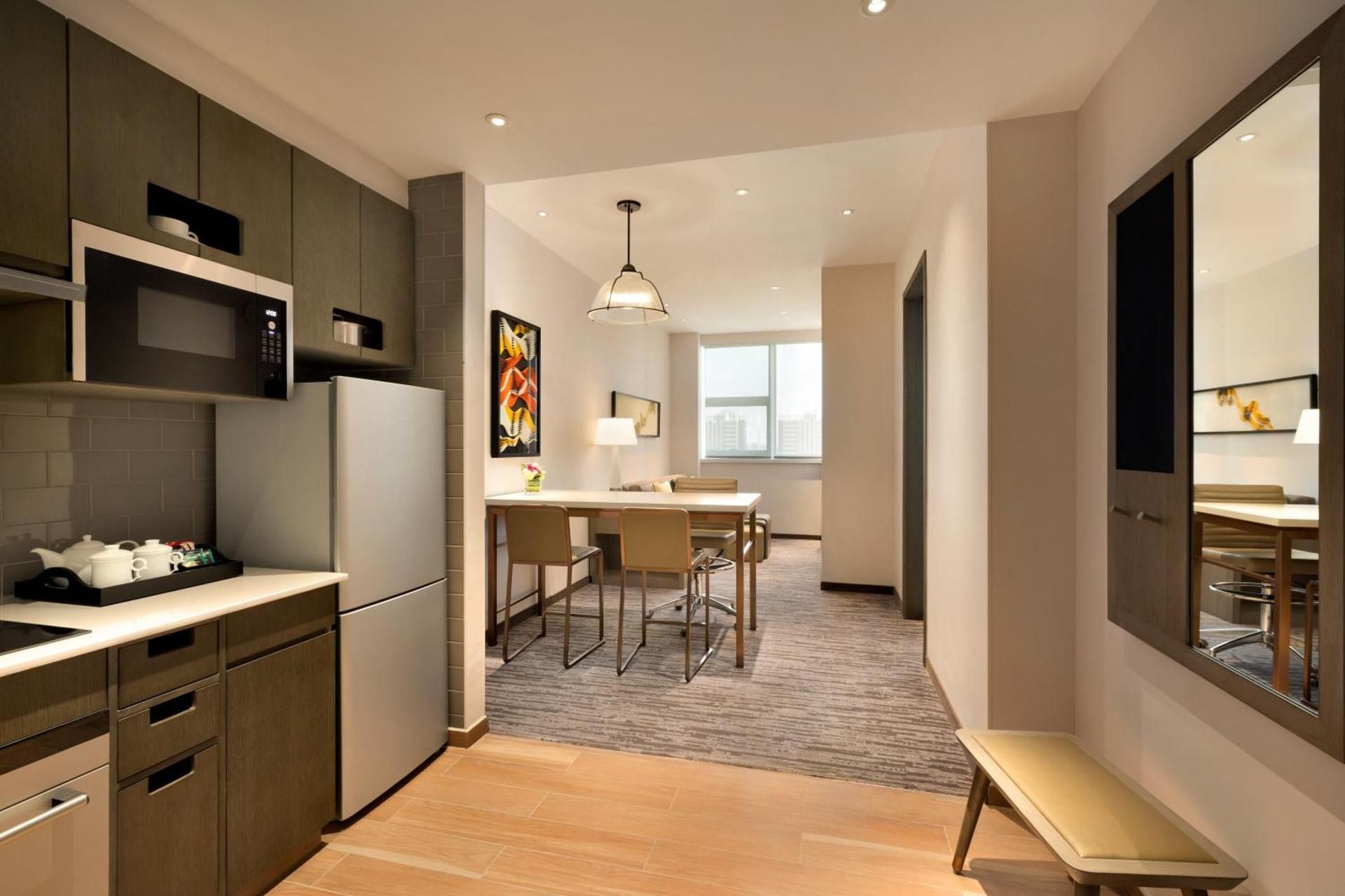 Hyatt House Yinchuan Dayuecheng One Bedroom Kitchen King Sofa Bed 3