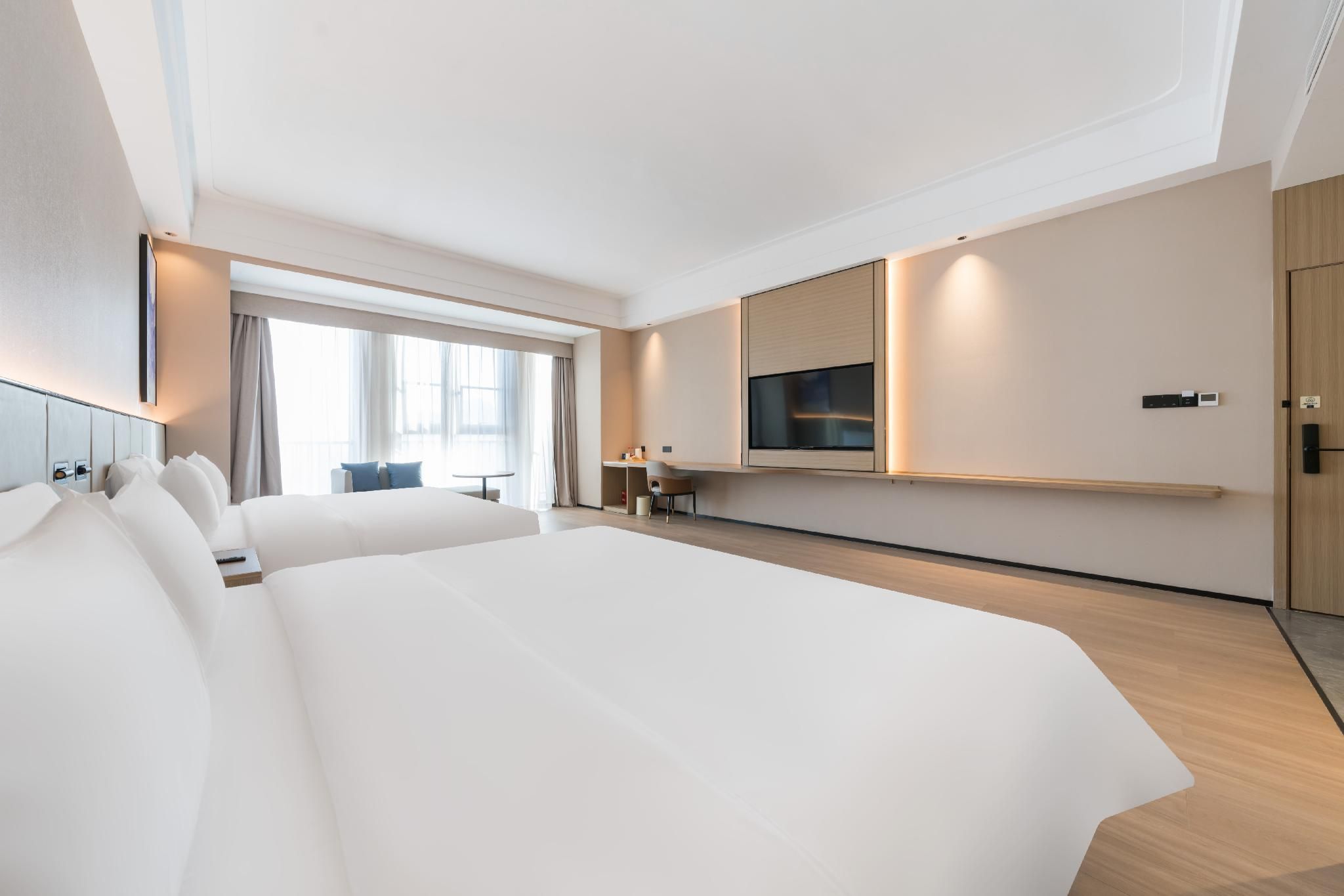 Starway Hotel Yinchuan Yuehai Xintaindi Wanda Plaza Huazhu - Superior Twin 2