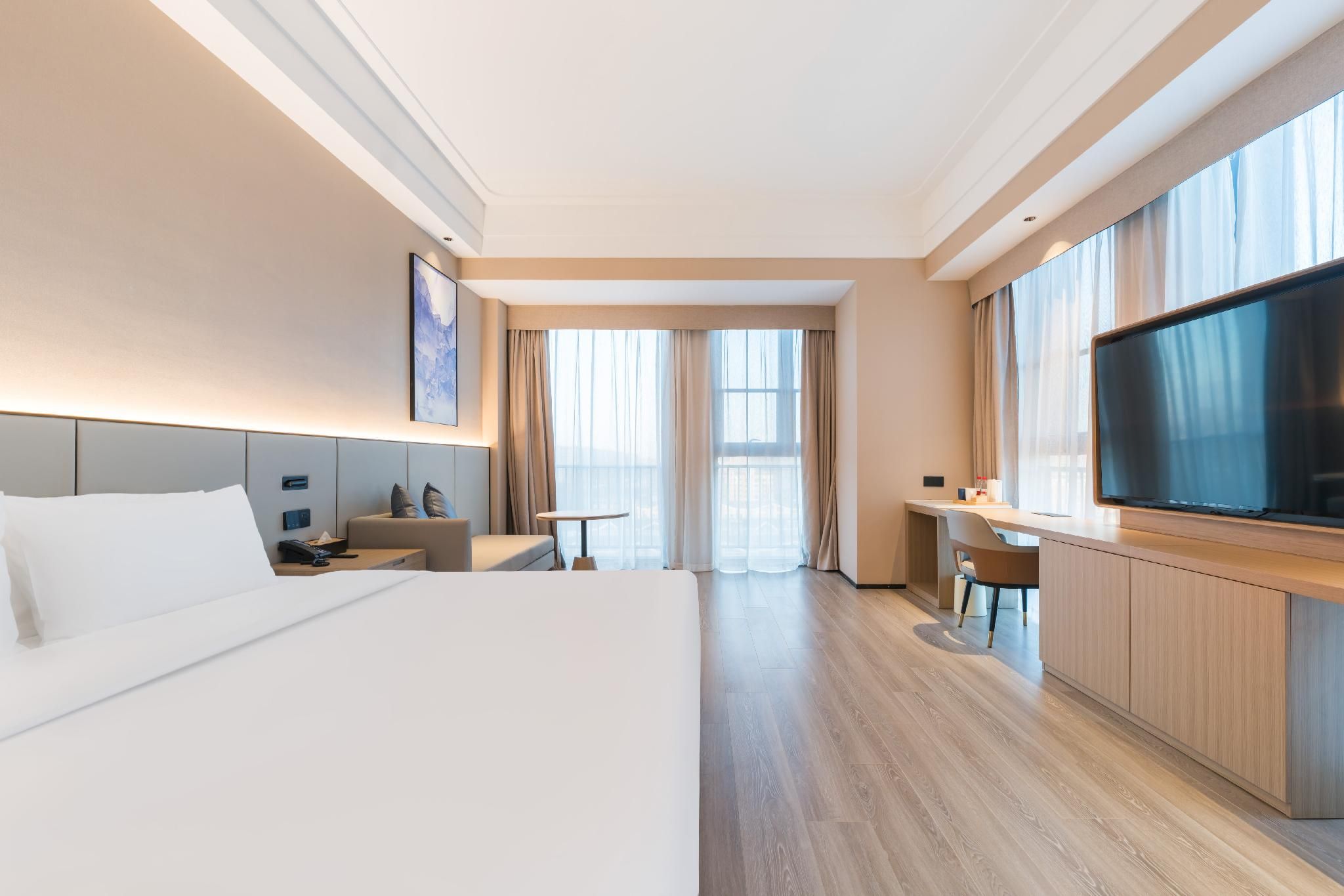 Starway Hotel Yinchuan Yuehai Xintaindi Wanda Plaza Huazhu - Deluxe Bed Room