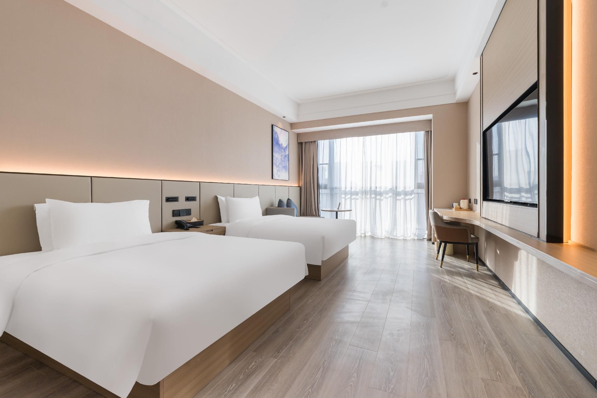 Starway Hotel Yinchuan Yuehai Xintaindi Wanda Plaza Huazhu - Superior Twin