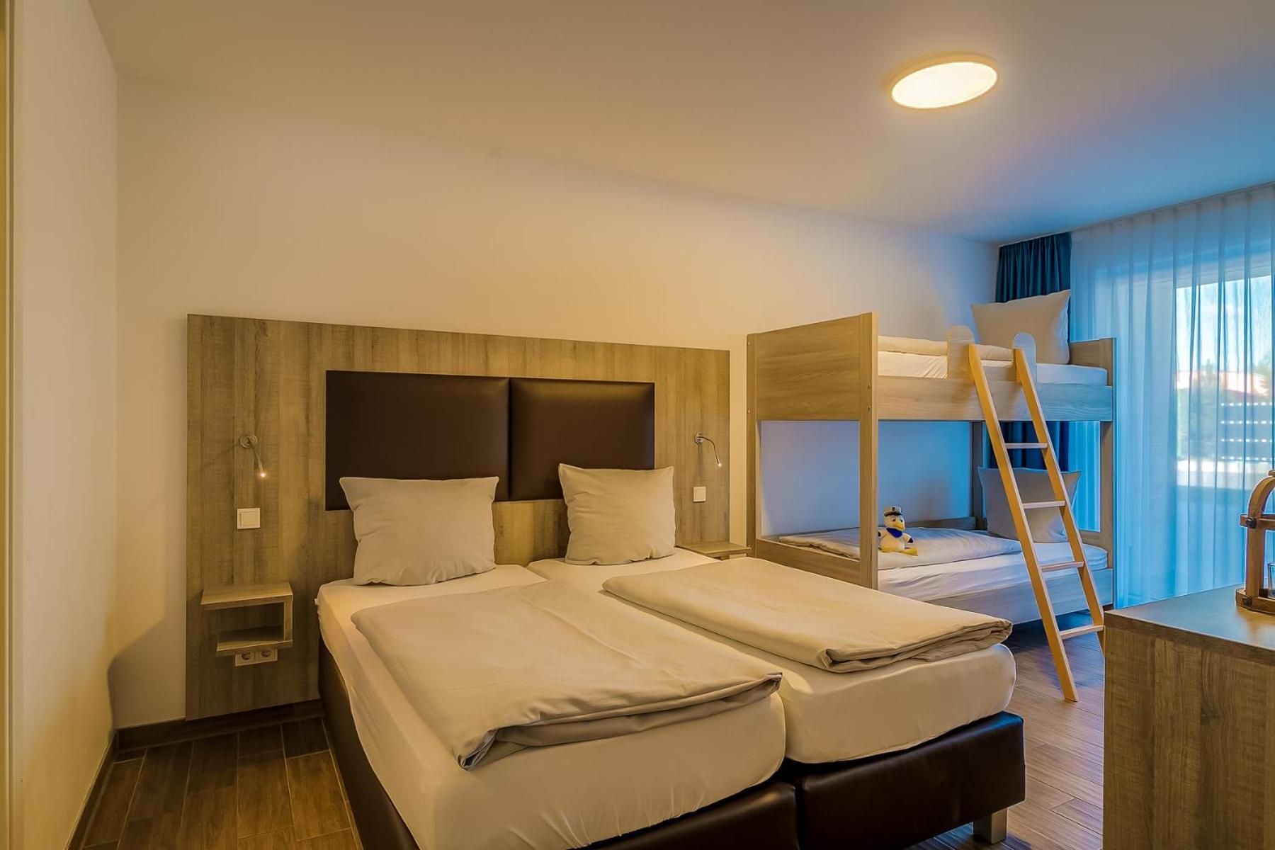 2 Bedroom Apartment „Möwenblick“ with roof top terrace