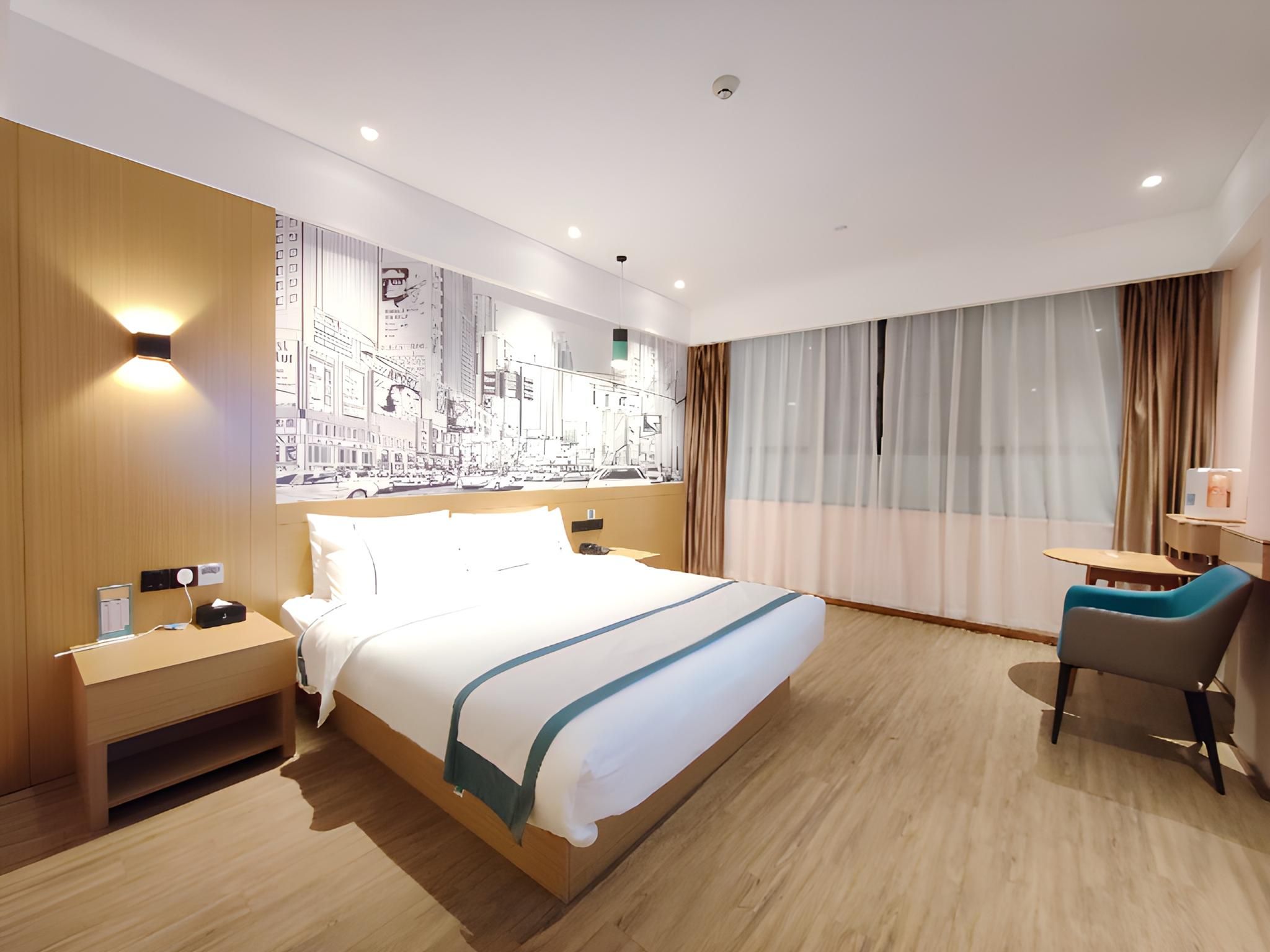 City Comfort Inn Yueyang Linxiang Dossen - Superior Bed Room