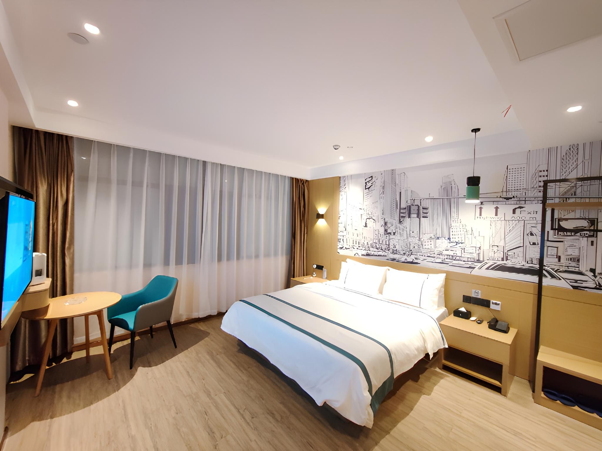 City Comfort Inn Yueyang Linxiang Dossen - Standard Bed Room