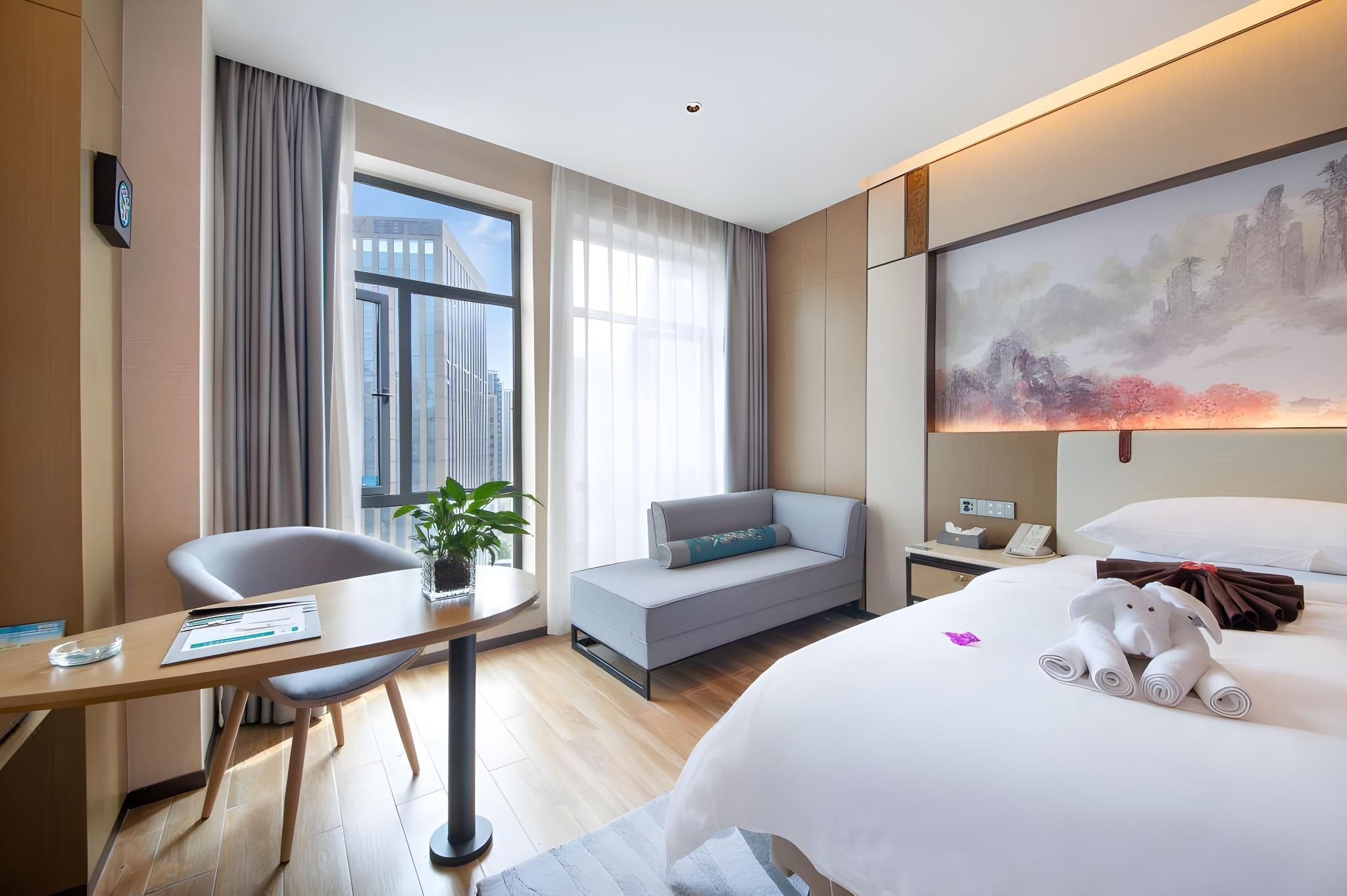 Firend He Hotel(Zhangjiajie High-speed Railway Station Store) Deluxe Twin Room 3