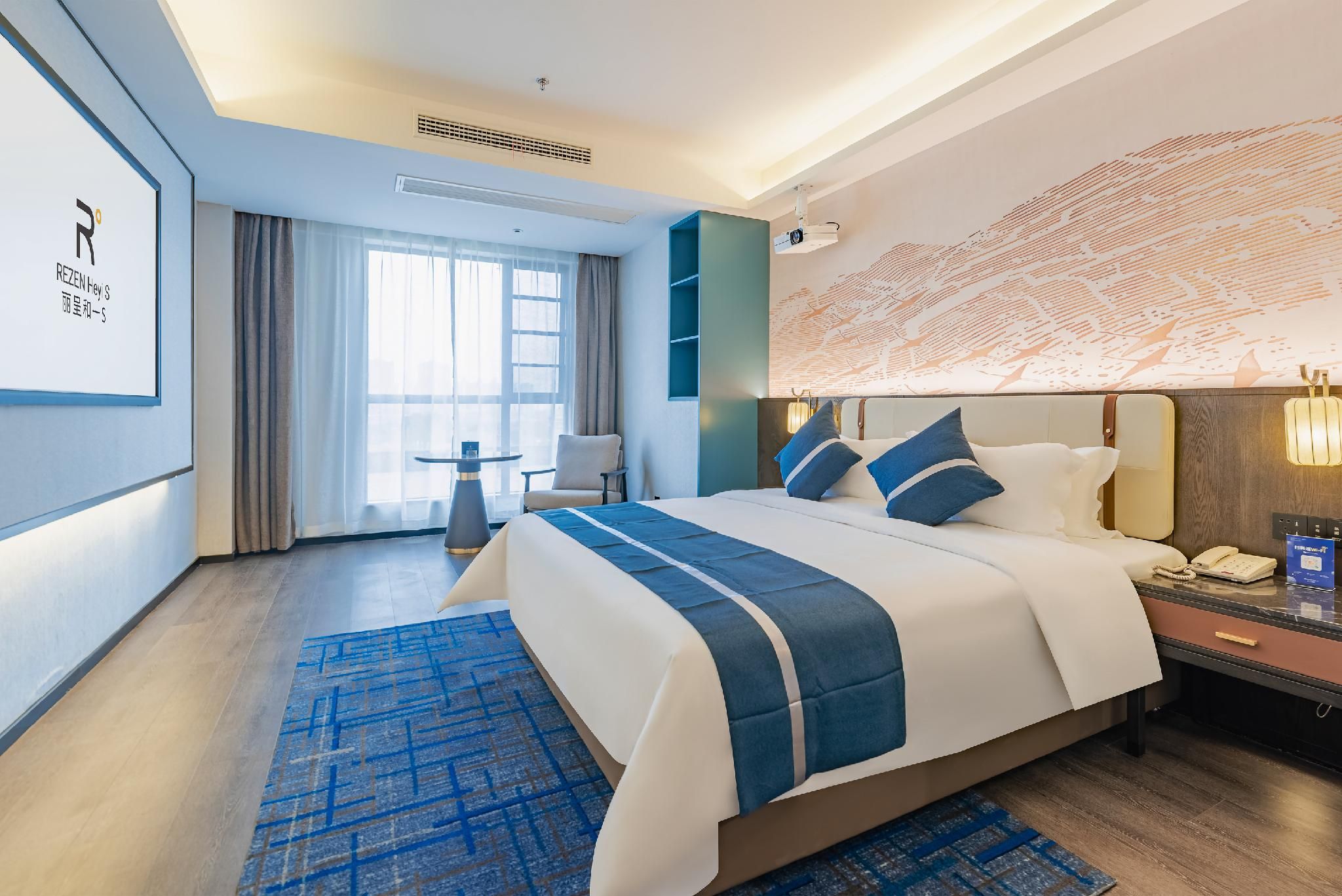 Rezen Heyi S Hotel Zhangjiajie Rezen - SHUXIN 1 Bed Room with Mountain View