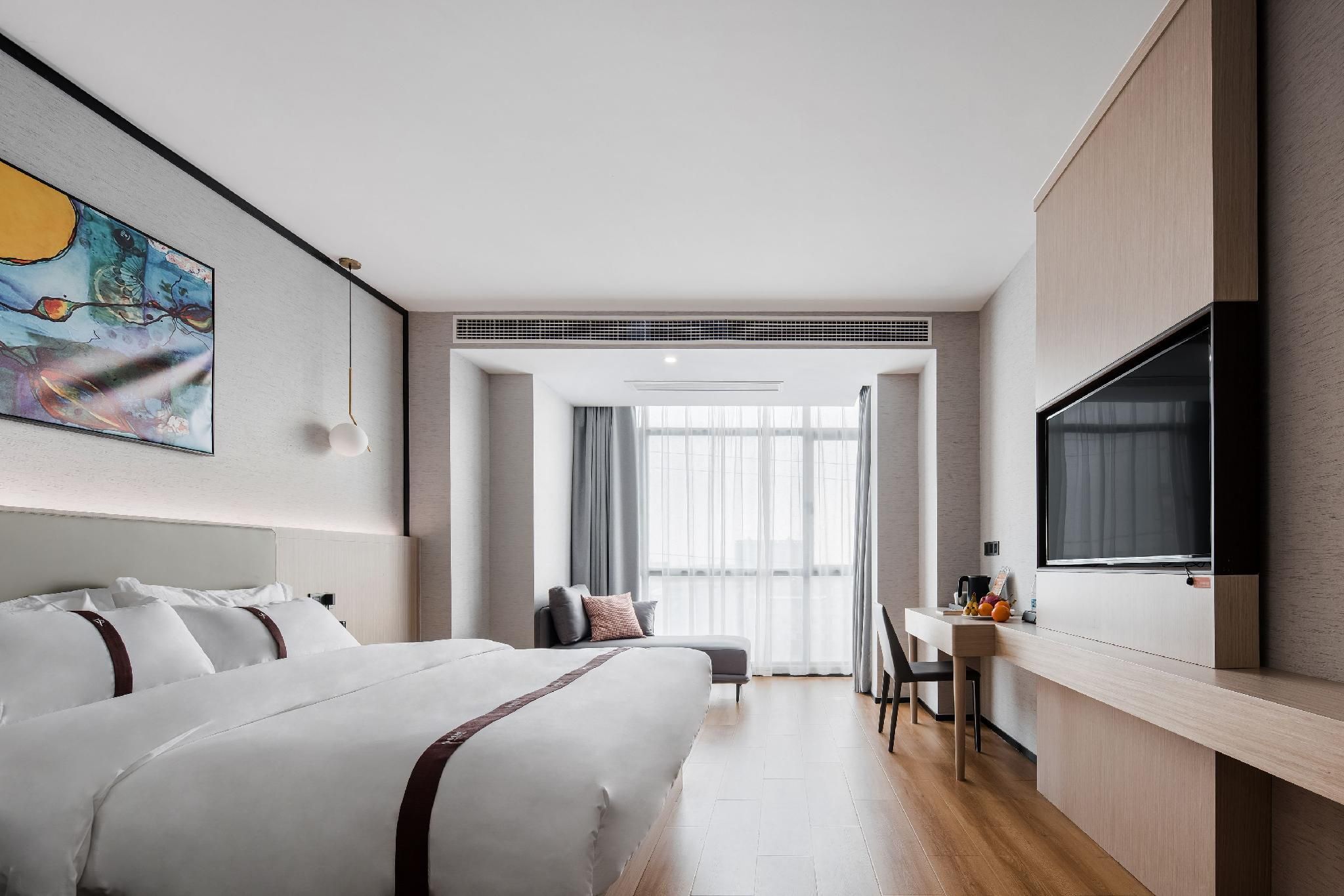 Gya Hotel Zhenjiang Danyang High-tech Zone Zhenxing Road Deluxe Room Queen 2