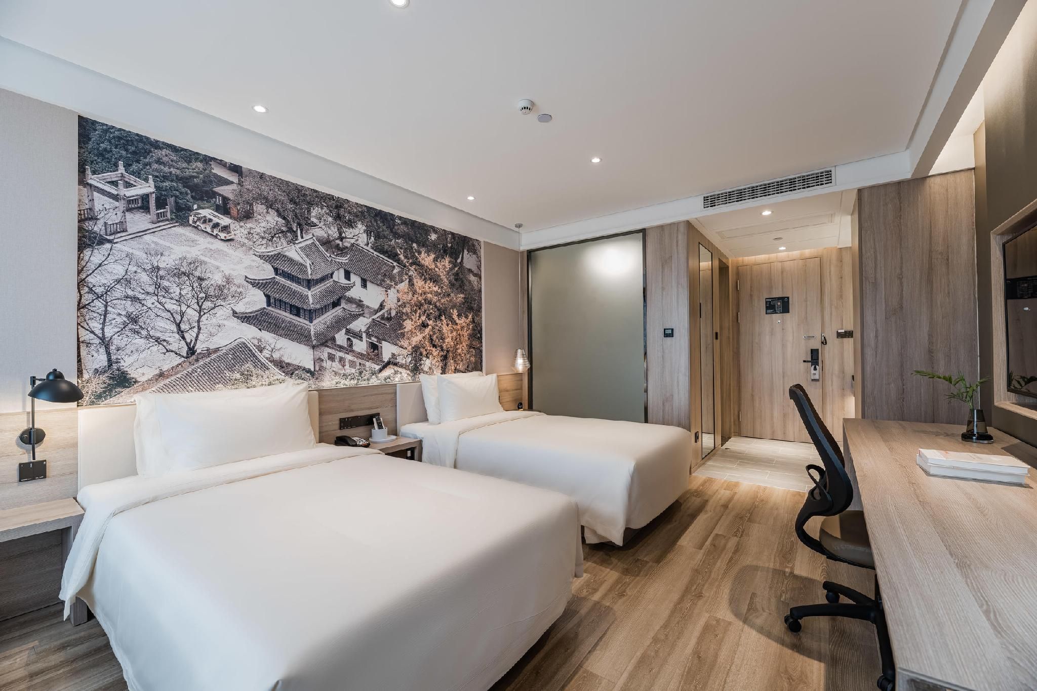 Atour - JIMU Twin Room with Garden view