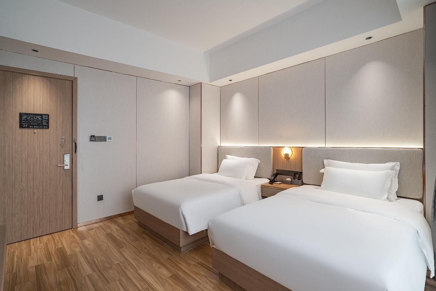 Poltton International Service Apartment Zhanjiang Xuwen Chengdong Avenue Dossen - Deluxe Twin Room 2