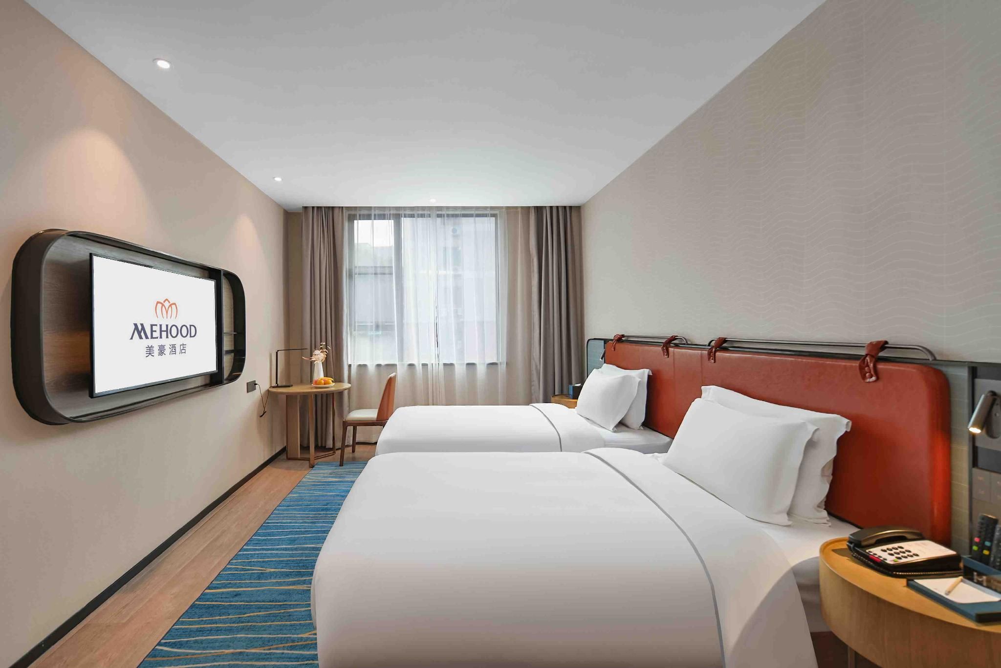 MEHOOD Hotel Zhaoqing Seven Star Crags Scenic Area Standard Twin Bedroom