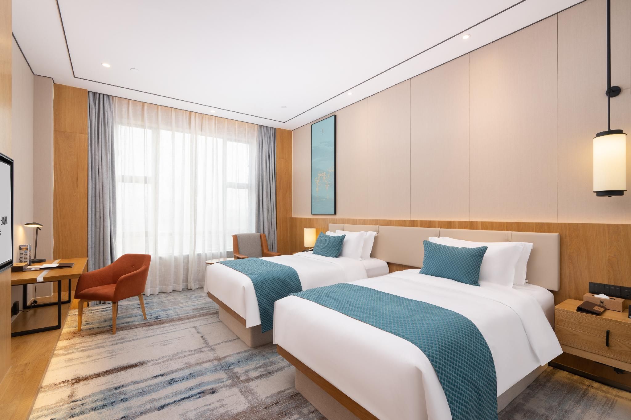 Rezen - Zunyu Light Luxury Twin Room wth City View