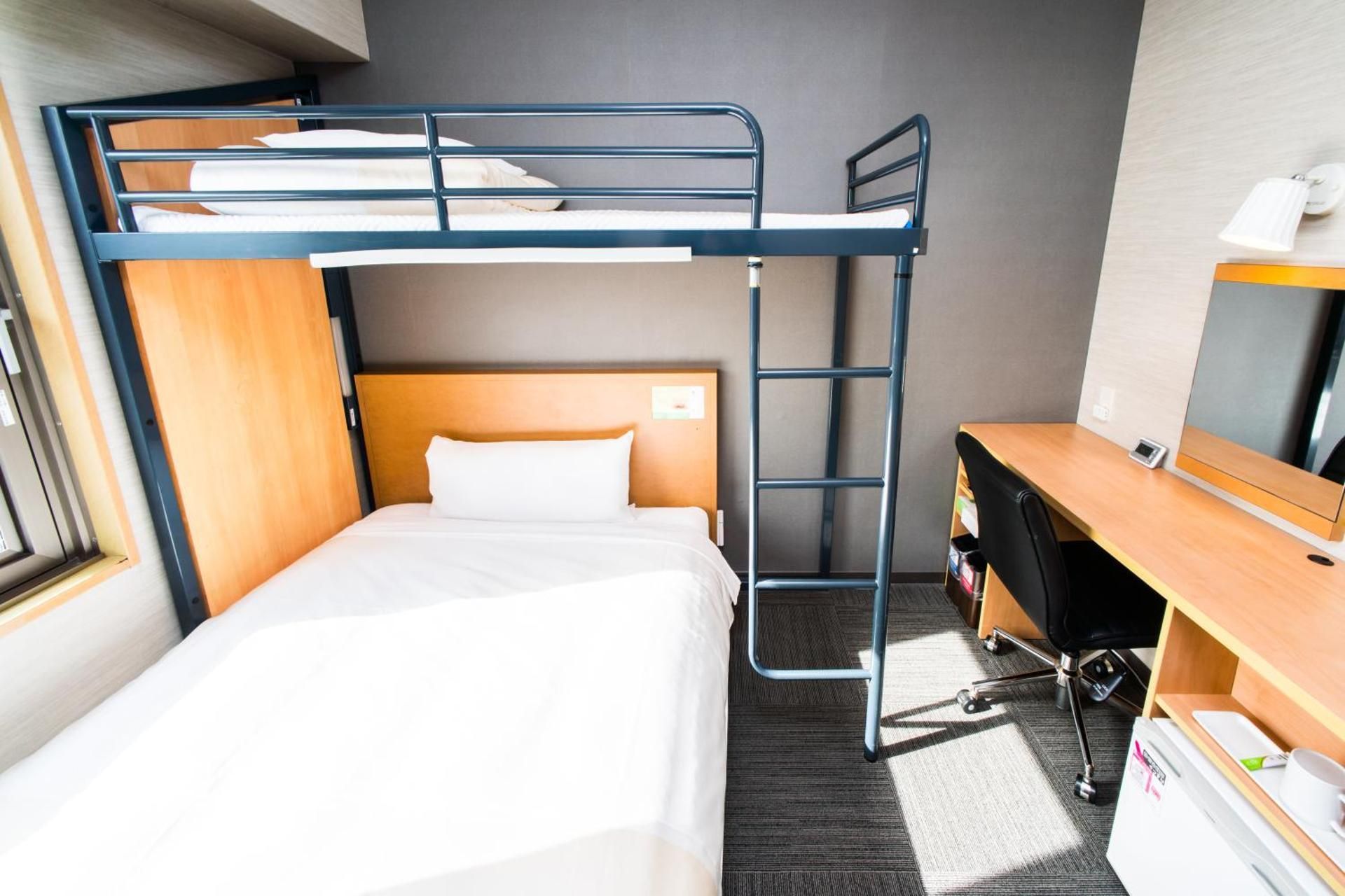 Room with Double Bed and Bunk Bed - Smoking