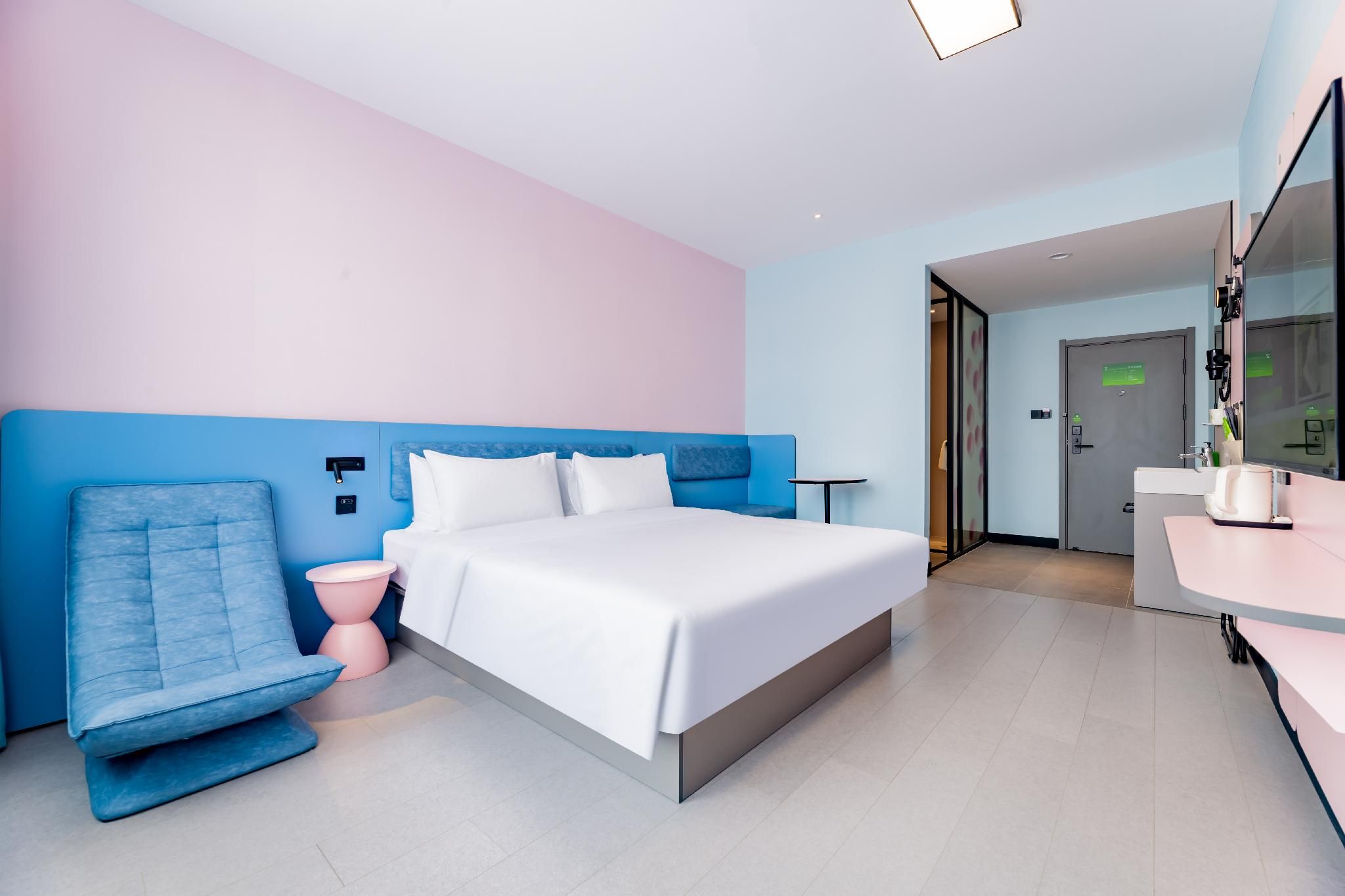 Hi Inn Hotel Ordos Yiqi Shopping Center Business Queen Bed Room 2