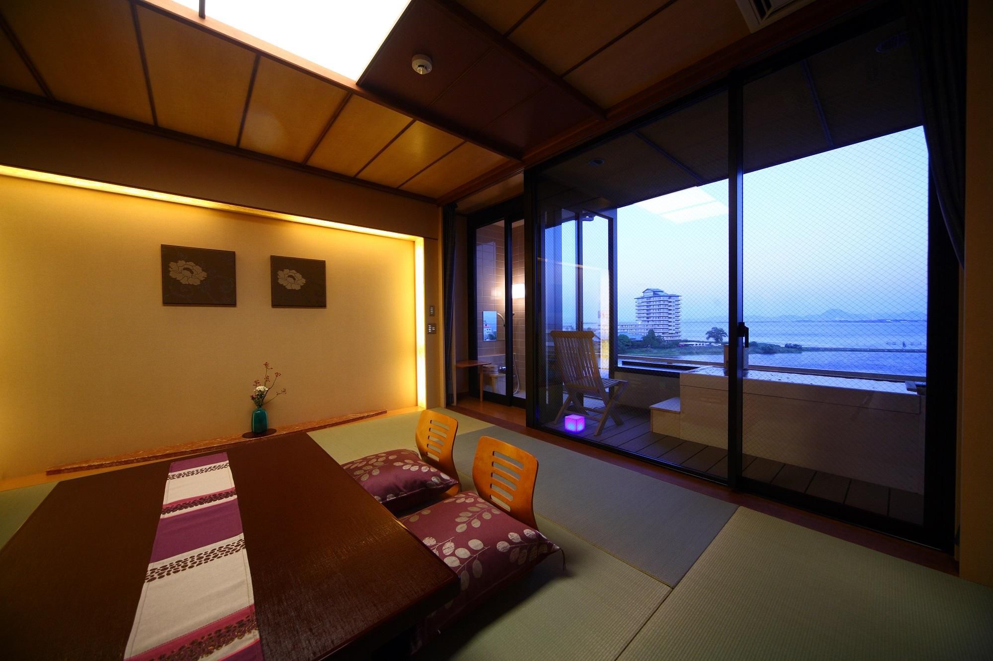Fuga Japanese Style Room with Private Natural Hot Spring Open-Air Cypress Bath - Non-Smoking