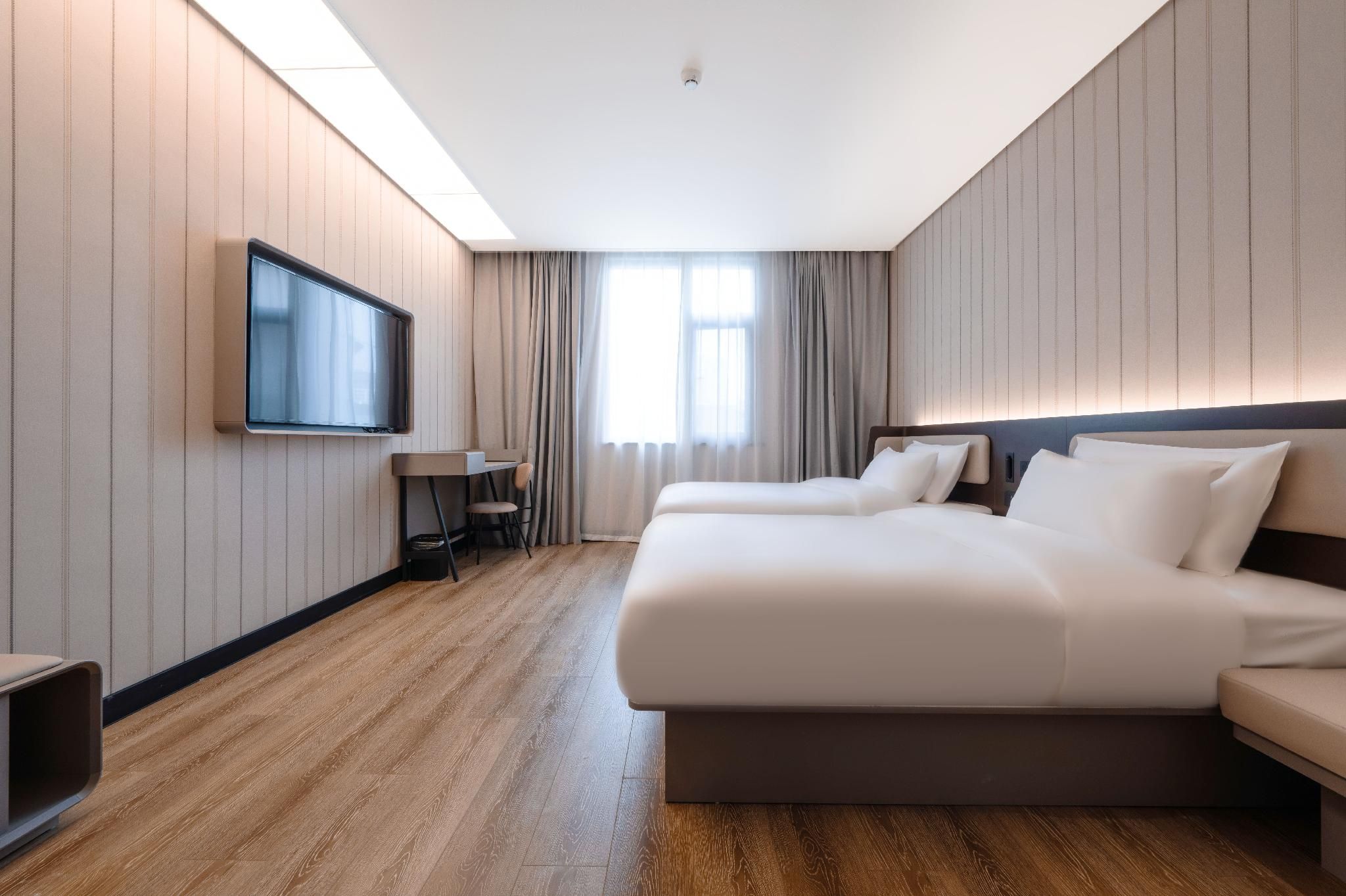 Hanting Hotel Jiangyou Fantawild Baolong Plaza Twin Business Room 2
