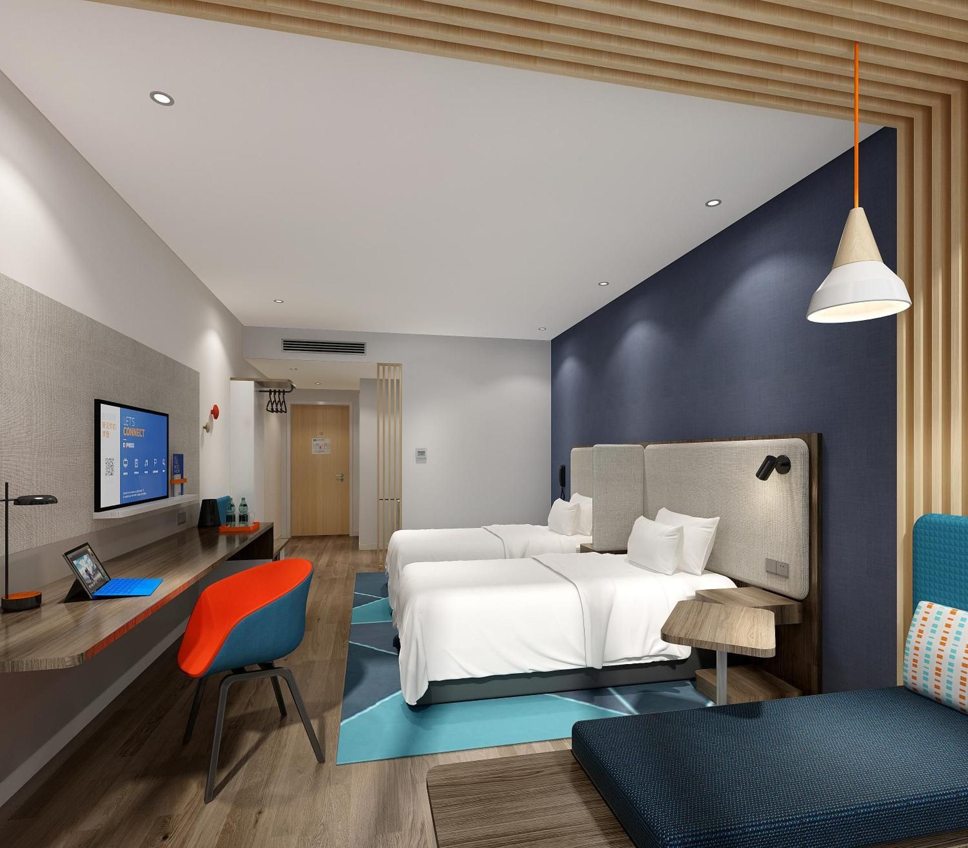 Holiday Inn Express Yibin By IHG 2 Twin Standard City View 2