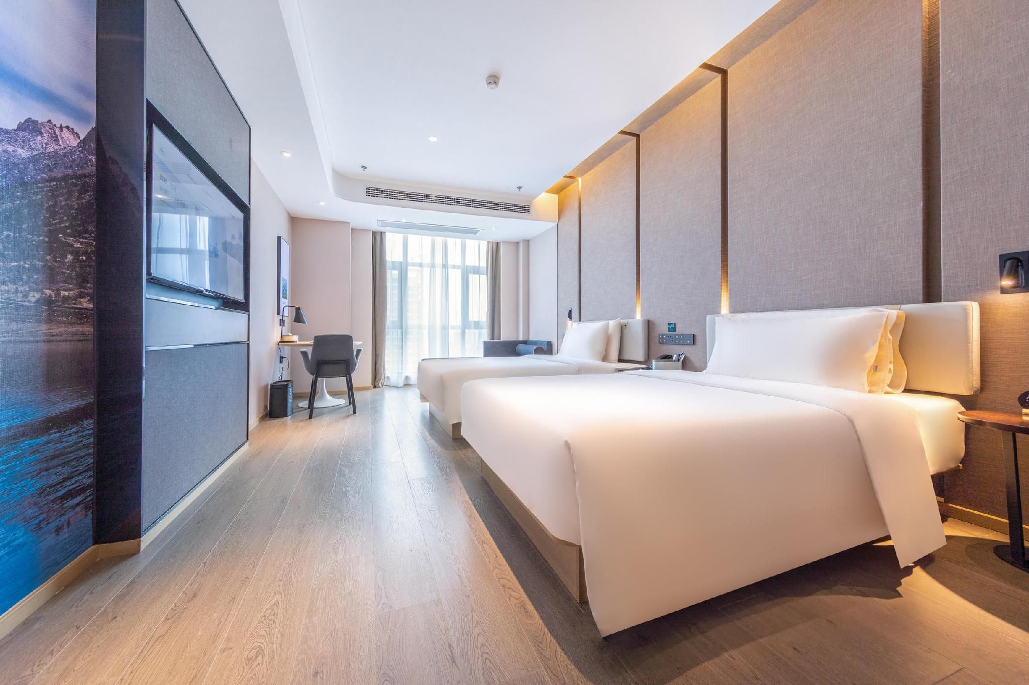 Atour Hotel Yibin West High-speed Railway Station Atour - JIMU Twin Room