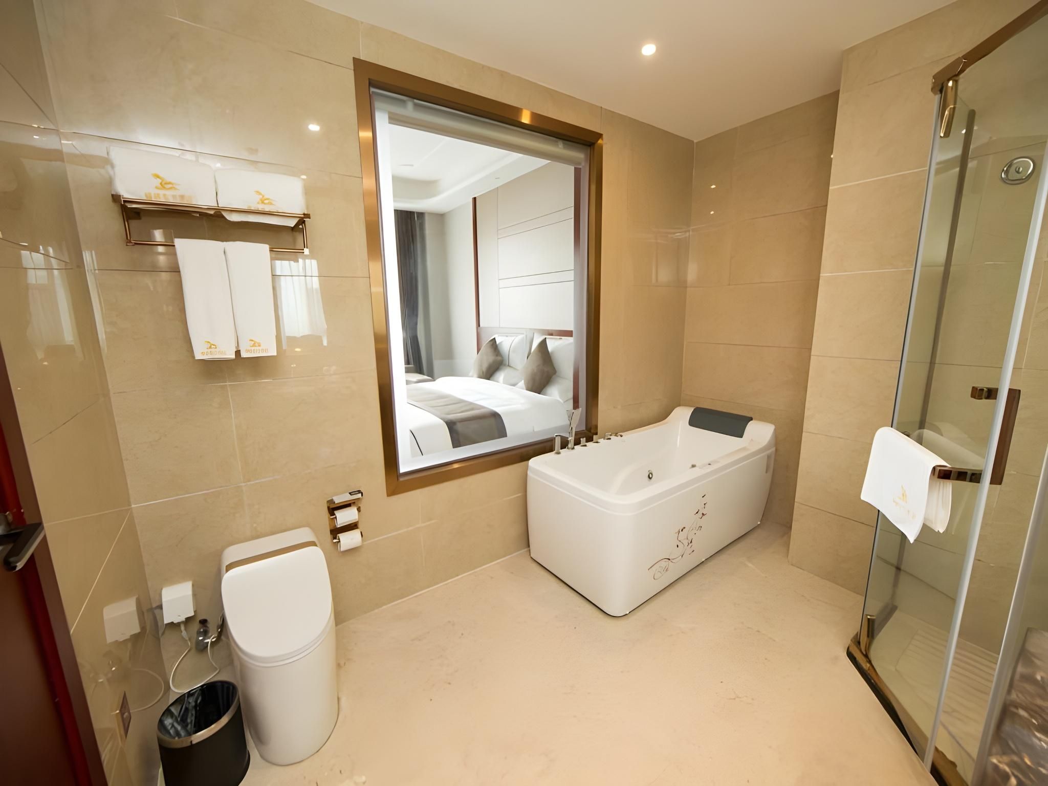 GreenTree Eastern Hotel Yibin Yijian Road New Town Plaza Queen Deluxe Room 3