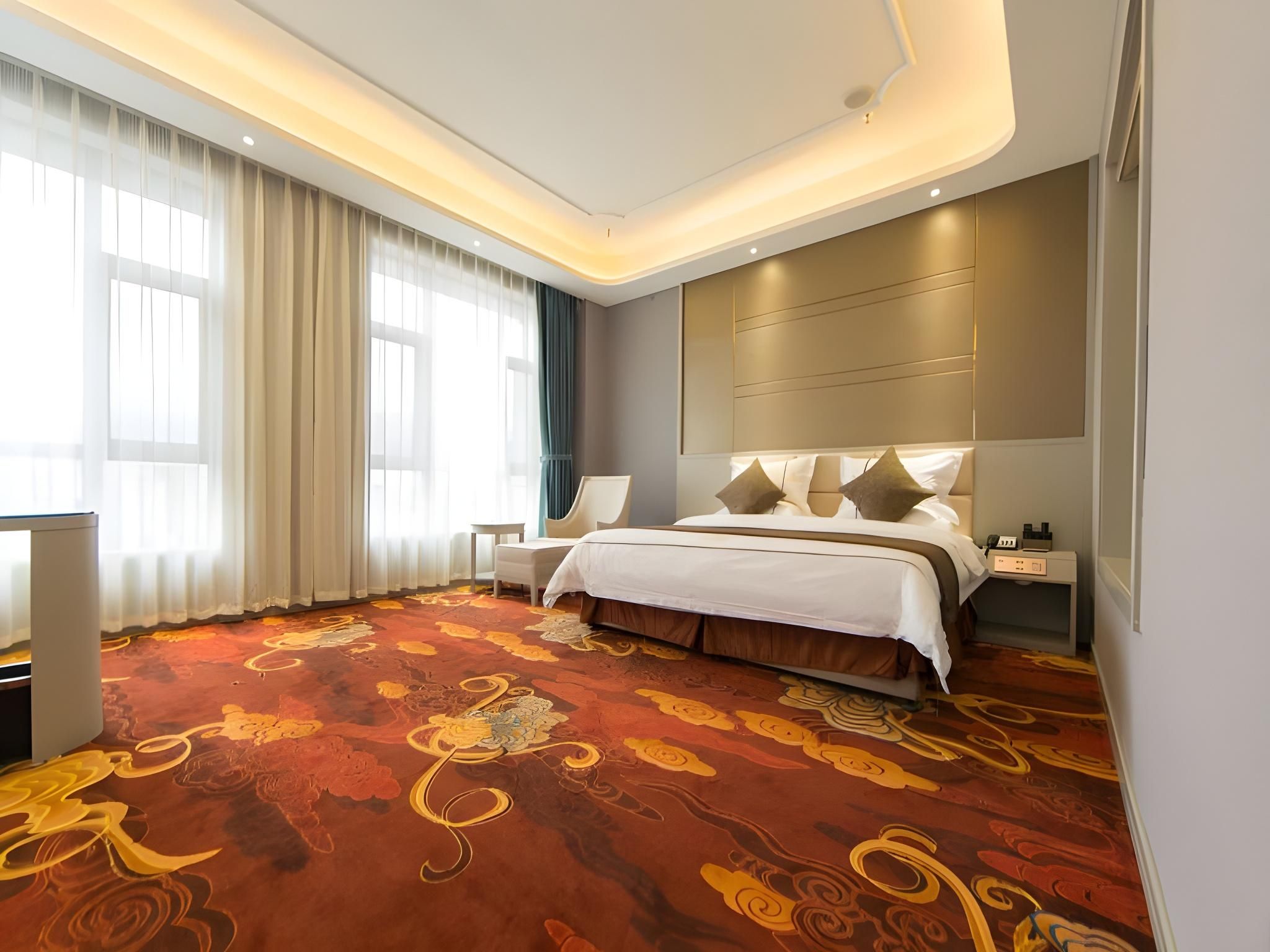 GreenTree Eastern Hotel Yibin Yijian Road New Town Plaza Queen Deluxe Room