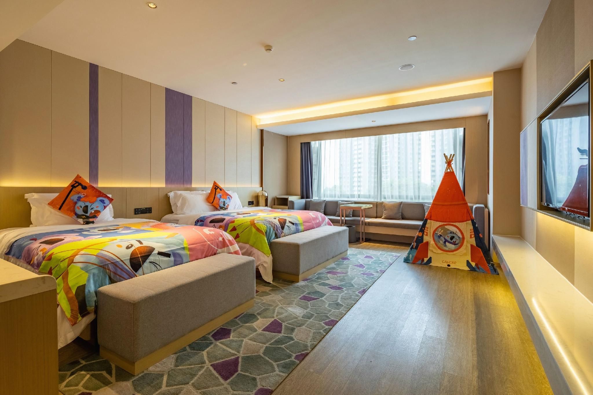 Lavande Hotel Leshan Giant Buddha Family Rooms 2