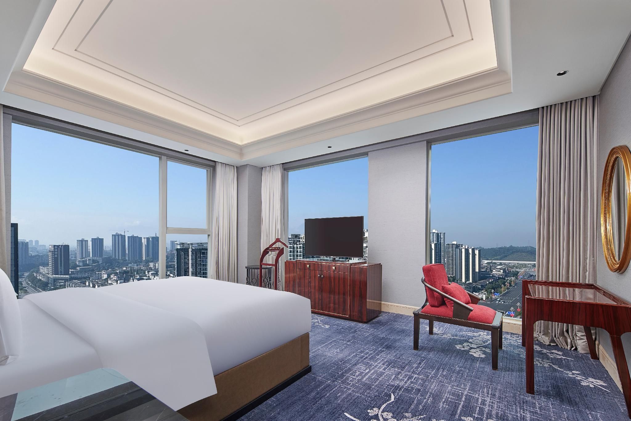 1 King 1 Bedroom Suite Living Areas