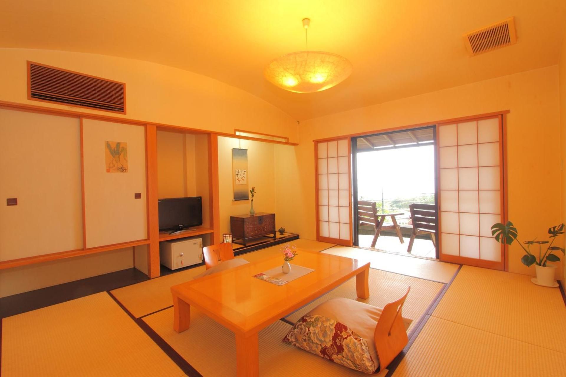 Japanese Corner Suite with Open-Air Bath and Terrace