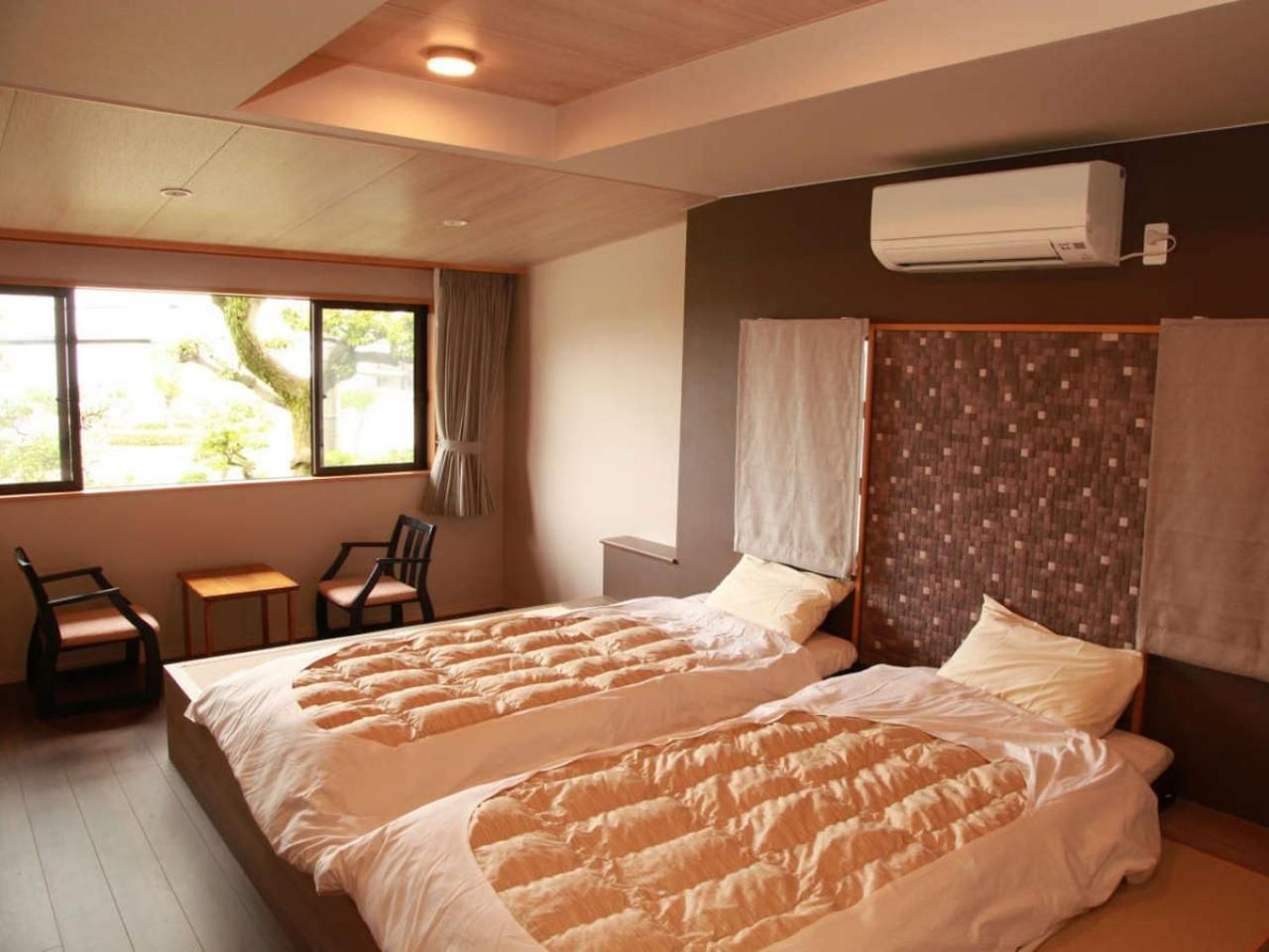Twin Room with Sea View with Indoor Bath Onsen