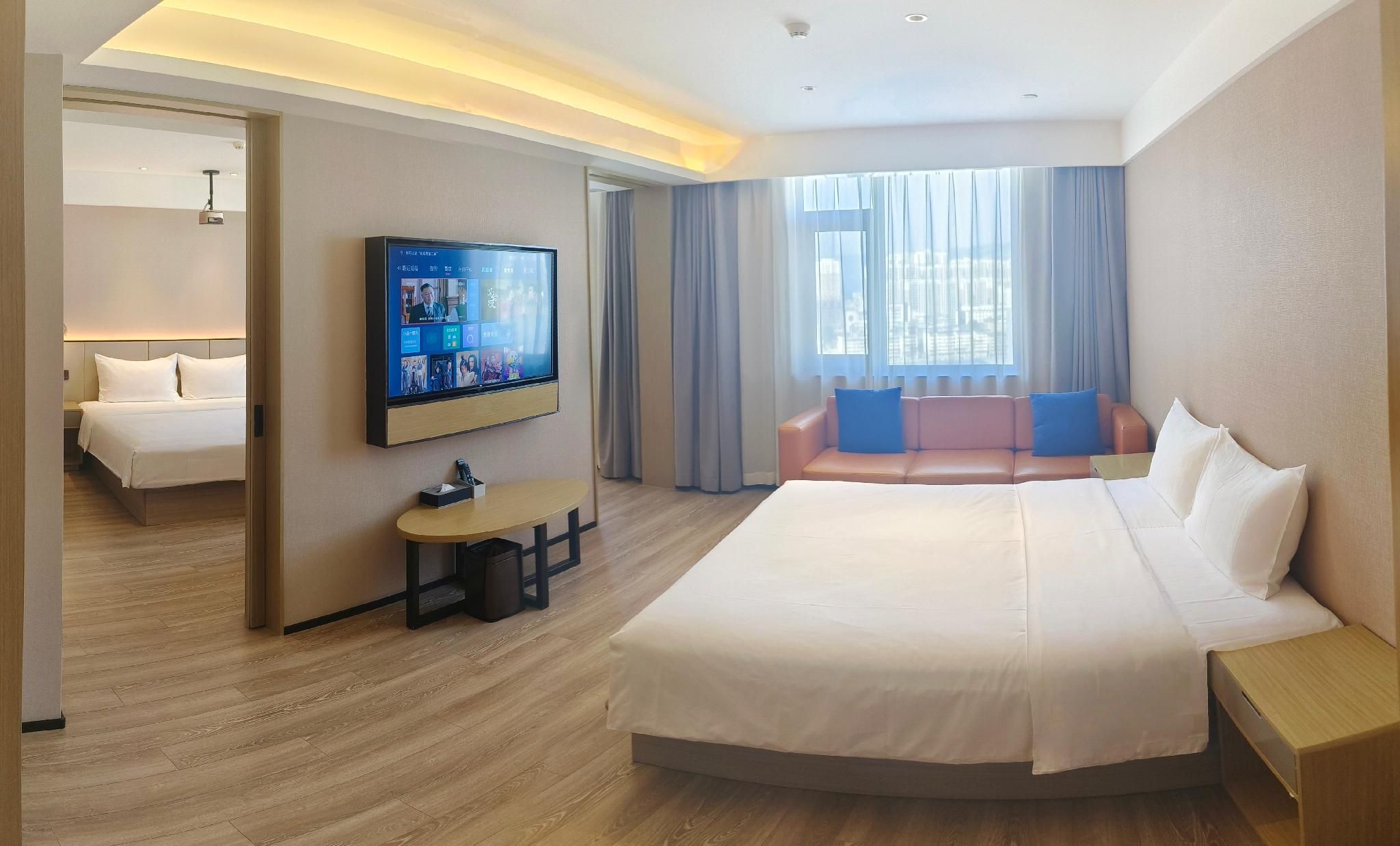 Starway Hotel Baoji Railway Station International Trade Centre Family Room 3
