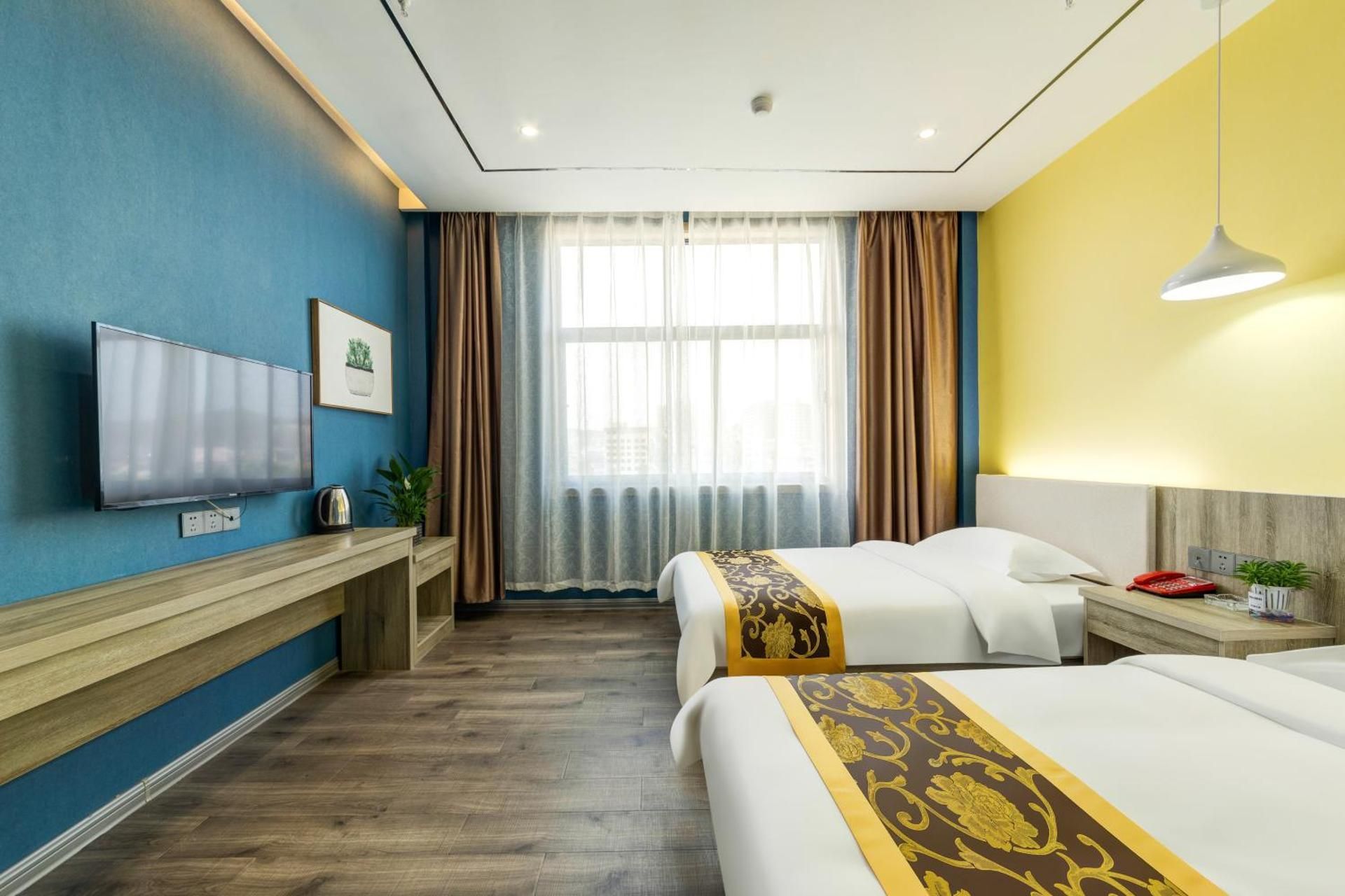 Sucha Hotel Long County Passenger Bus Station Twin Room 2